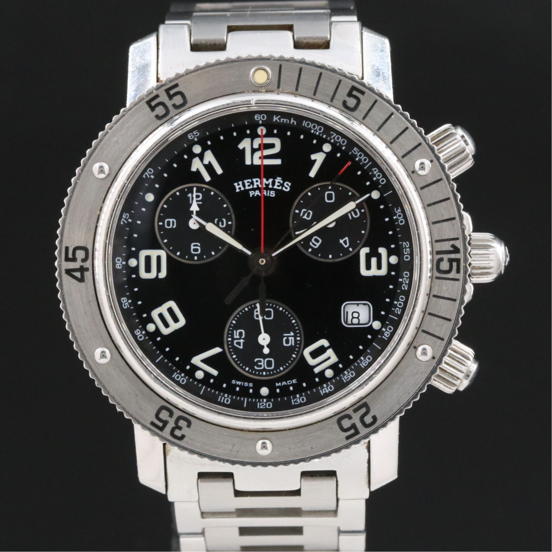Hermès Clipper Diver Chronograph Watch
