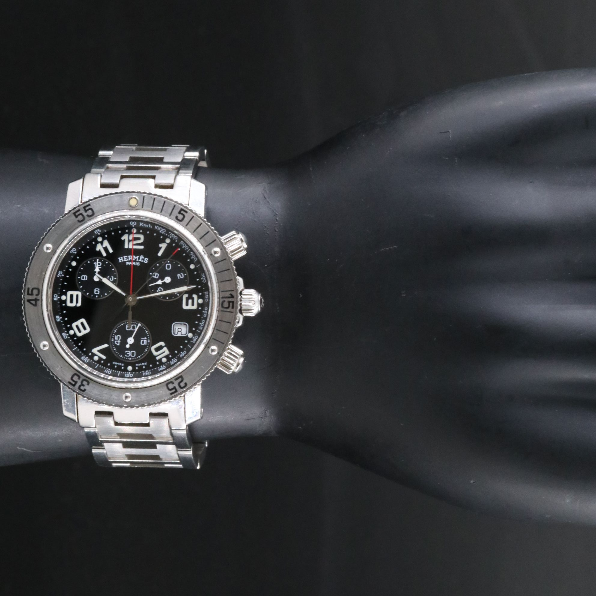 Hermès Clipper Diver Chronograph Watch