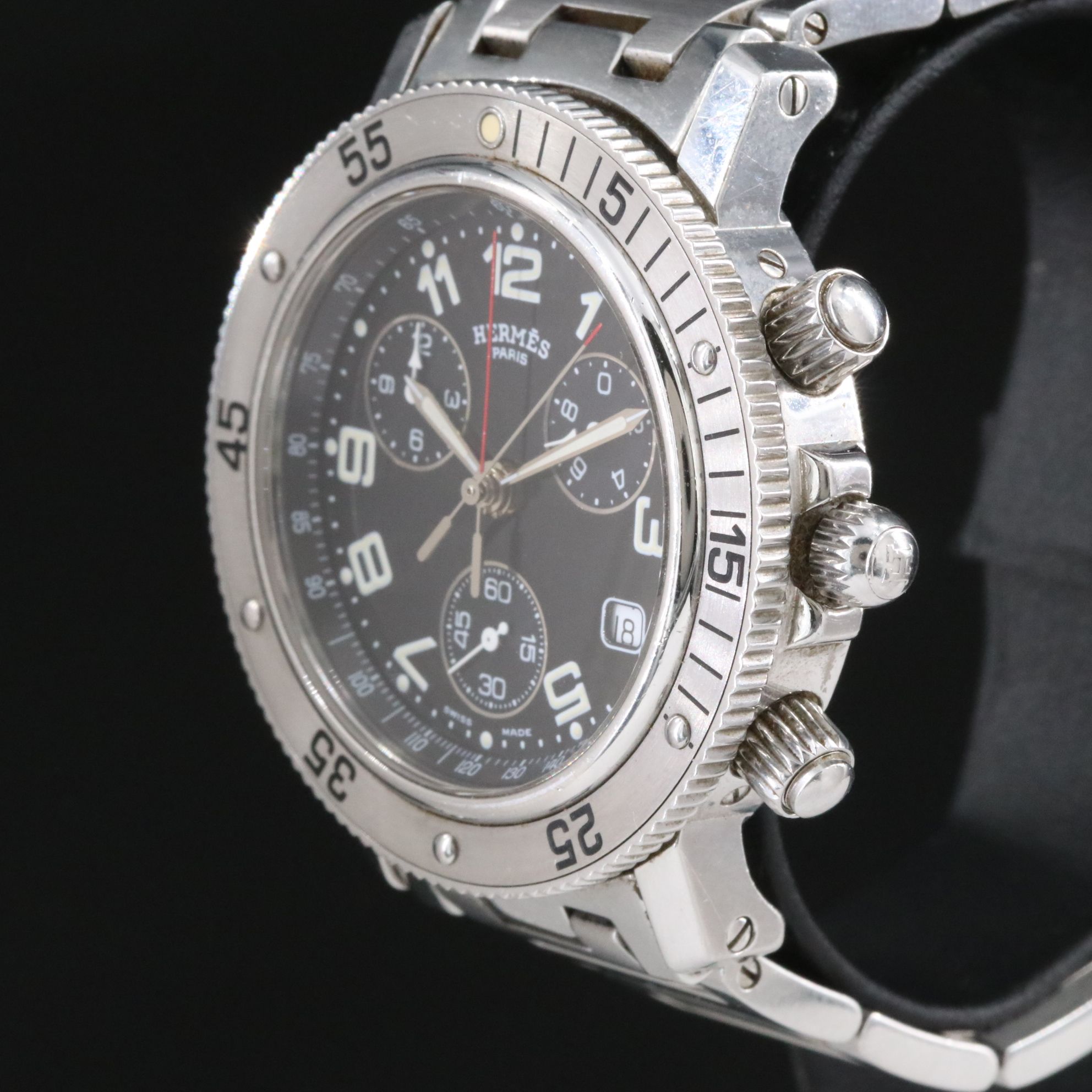 Hermès Clipper Diver Chronograph Watch