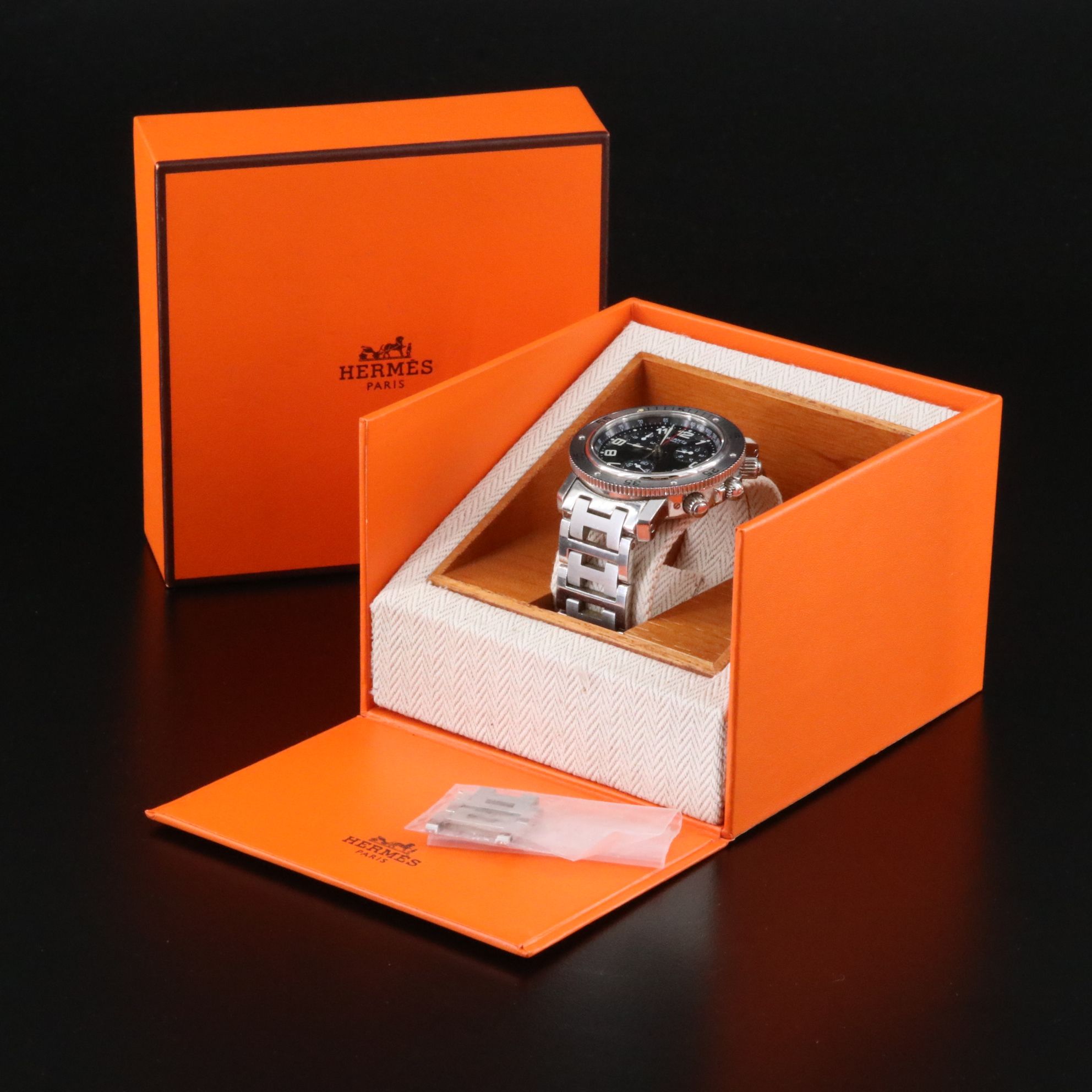 Hermès Clipper Diver Chronograph Watch