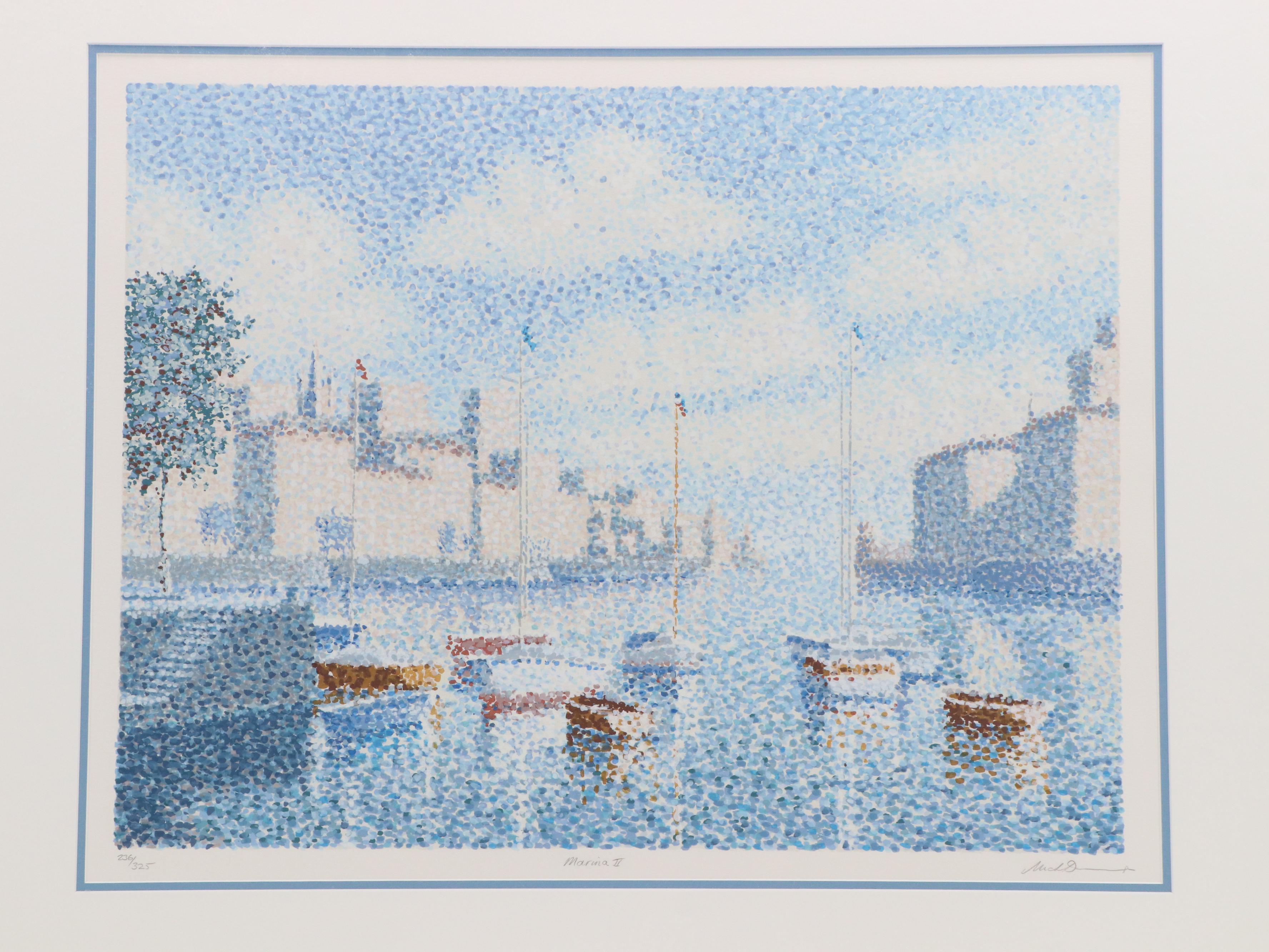 Mick Durrant Serigraph "Marina II," Late 20th Century