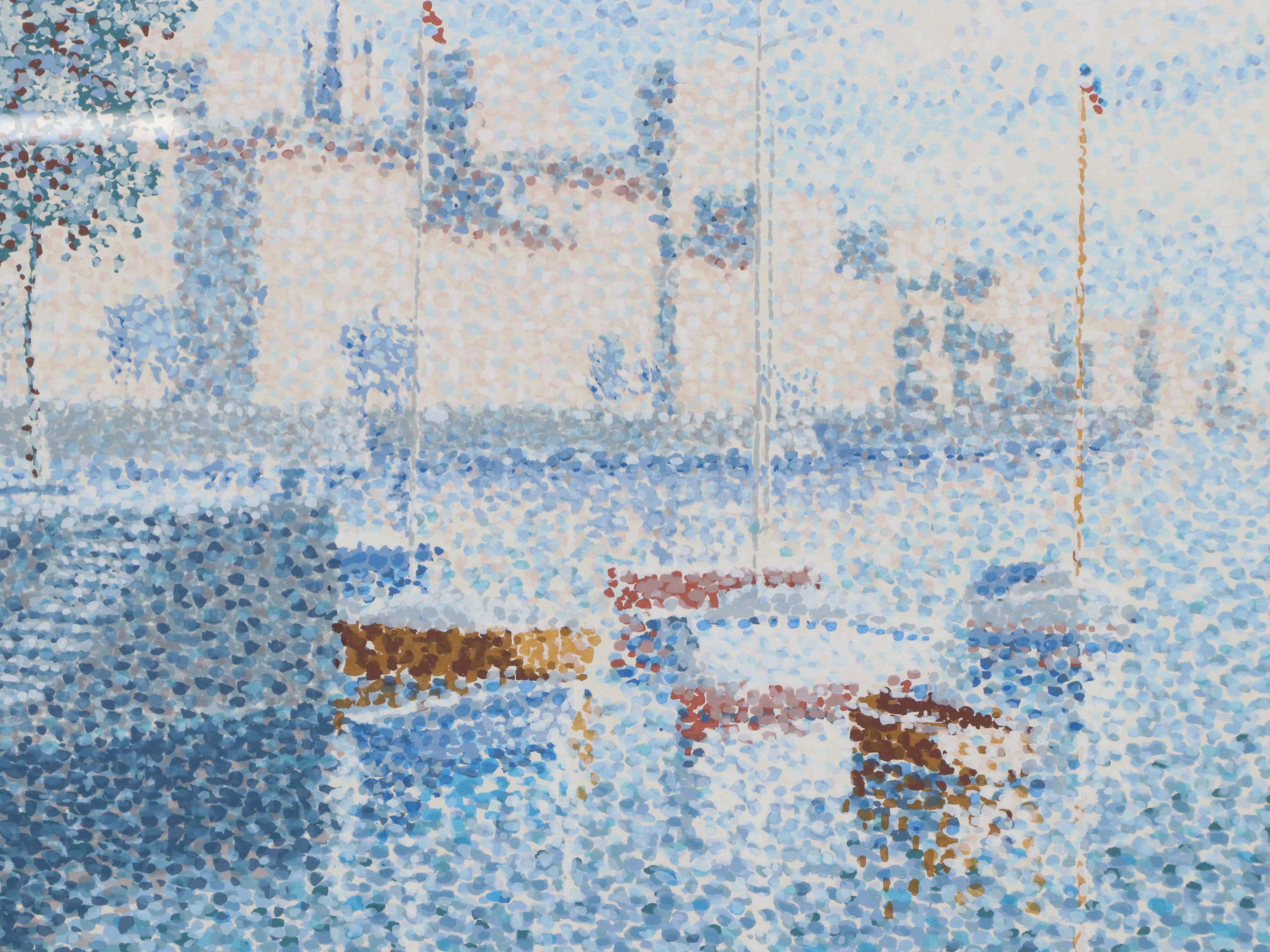 Mick Durrant Serigraph "Marina II," Late 20th Century