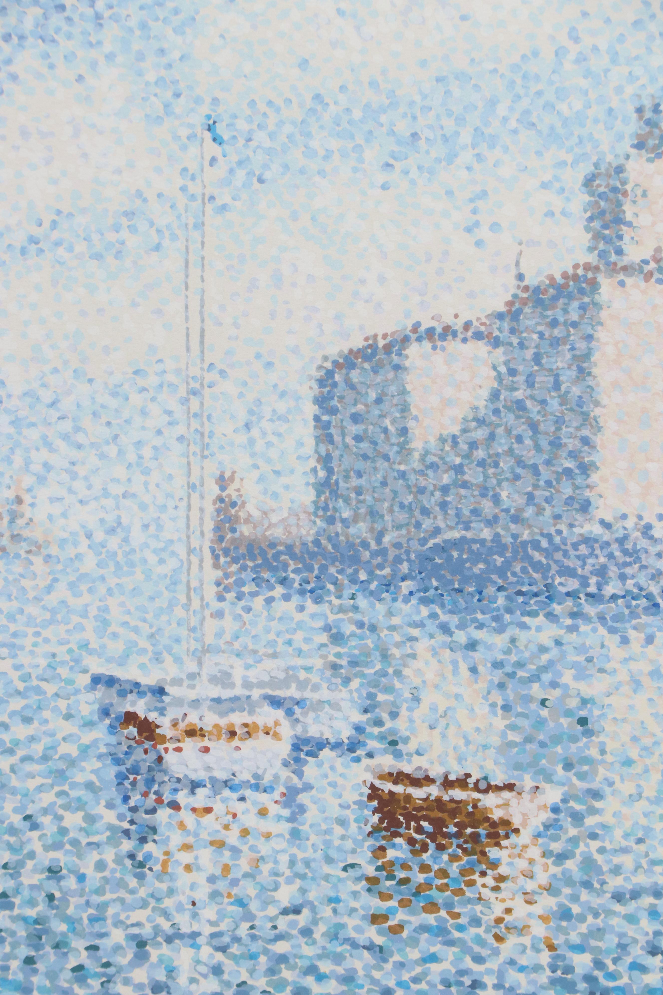 Mick Durrant Serigraph "Marina II," Late 20th Century