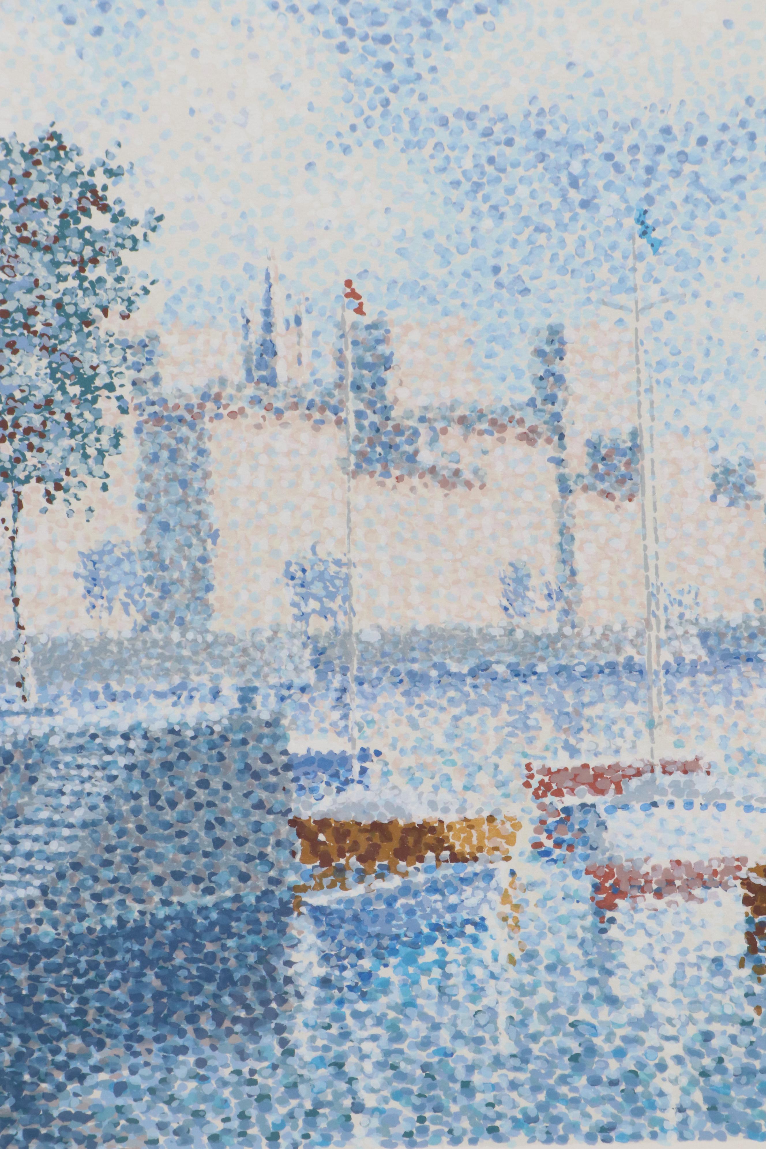 Mick Durrant Serigraph "Marina II," Late 20th Century