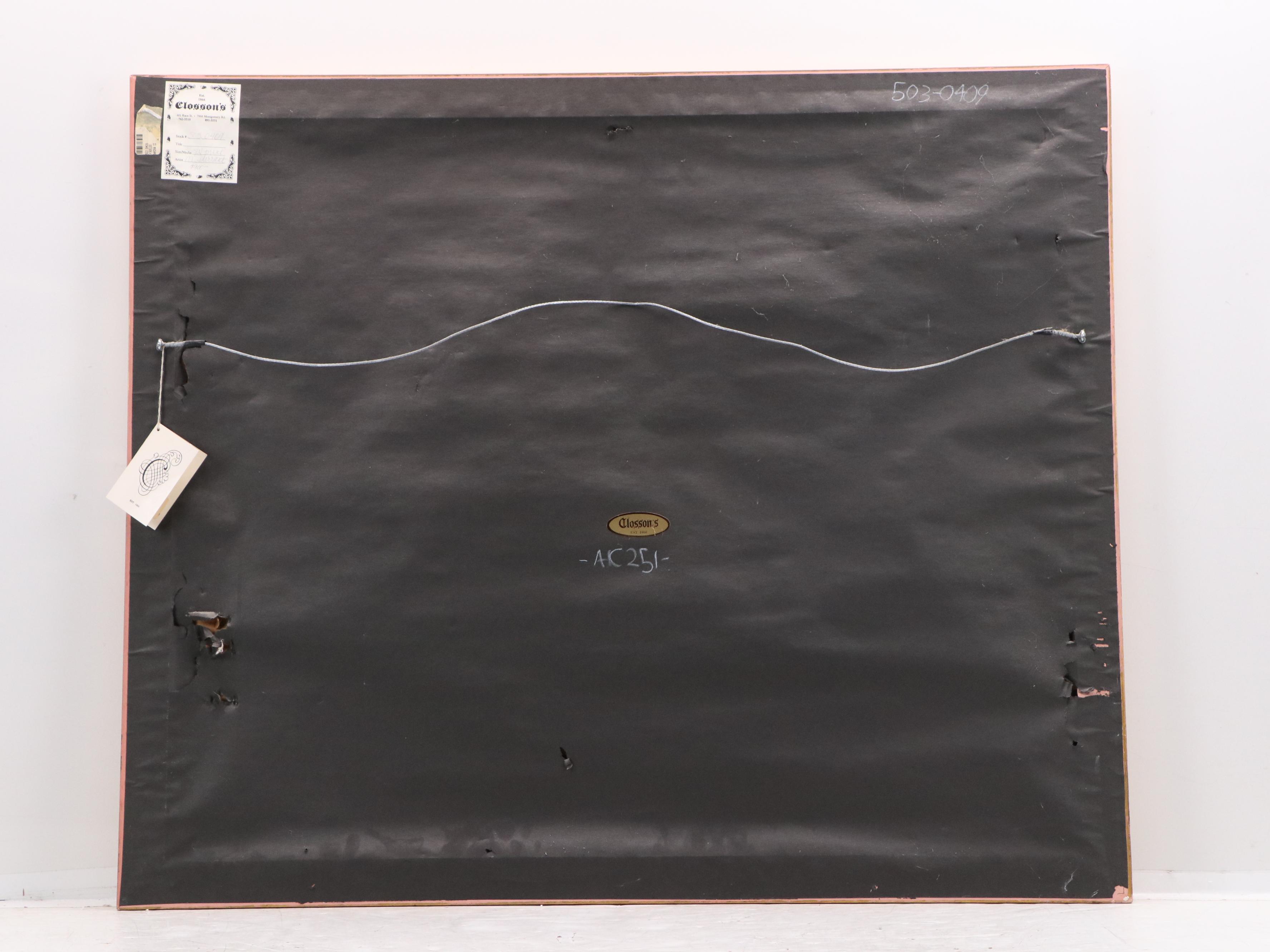 Mick Durrant Serigraph "Marina II," Late 20th Century