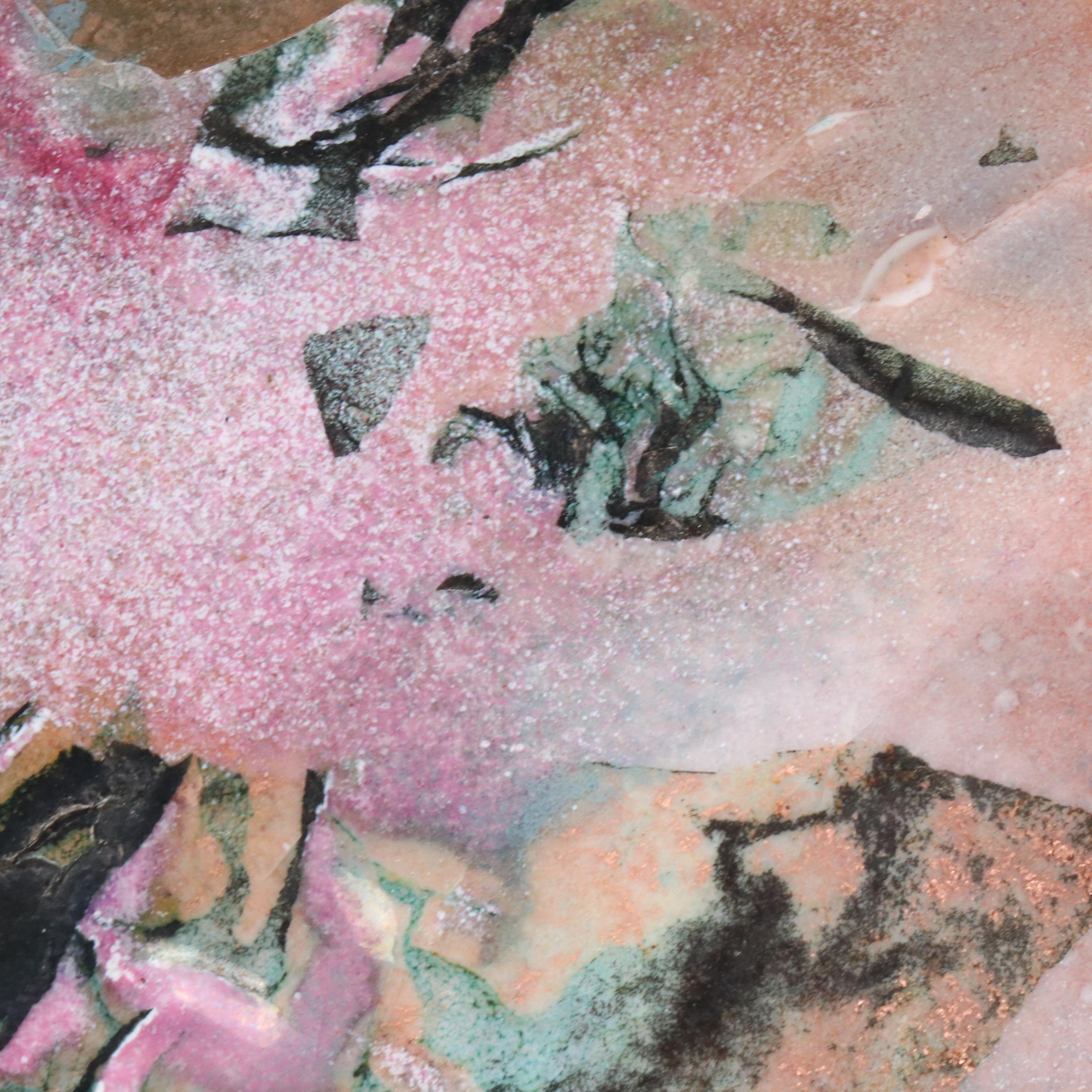 Kline Abstract Mixed Media Assemblage