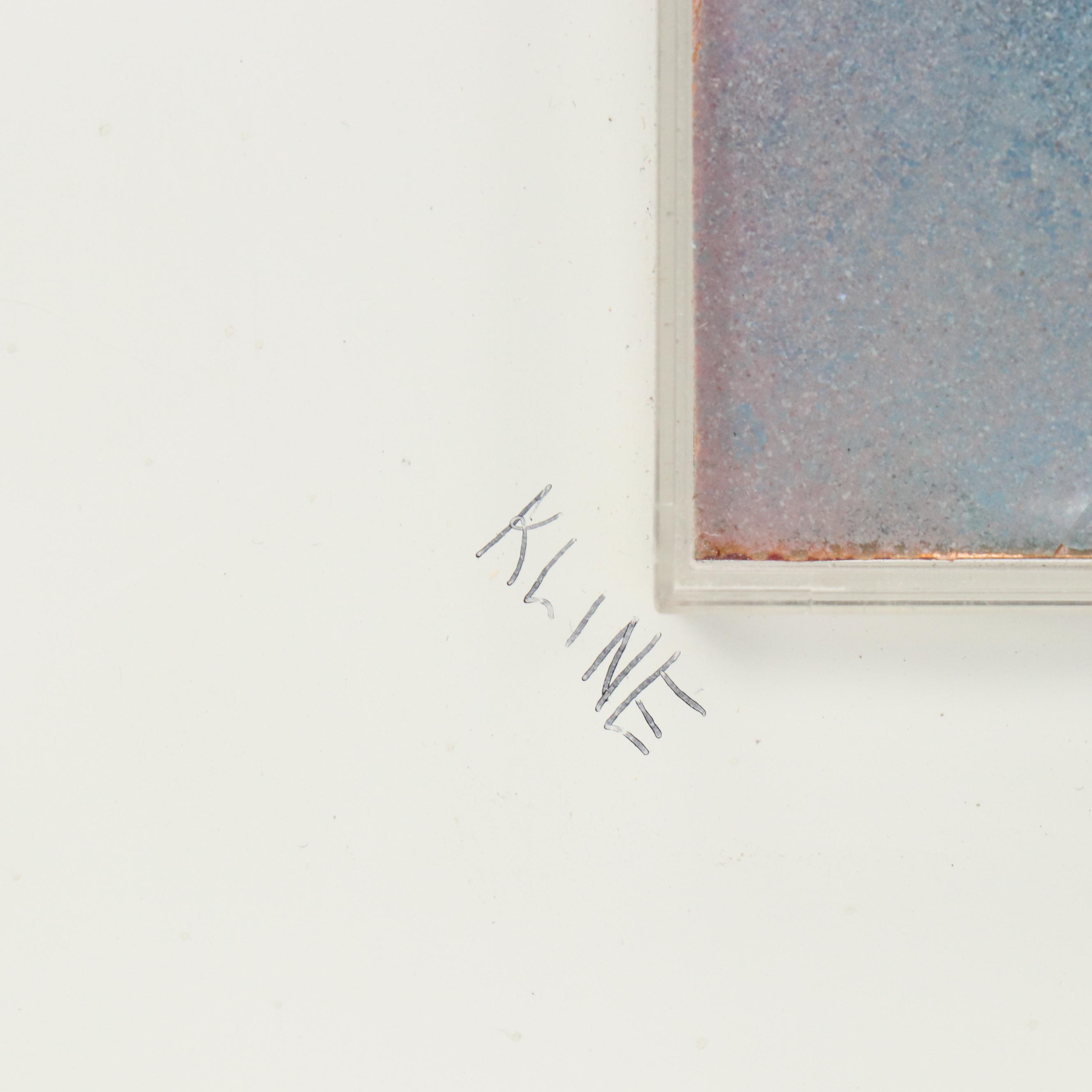 Kline Abstract Mixed Media Assemblage