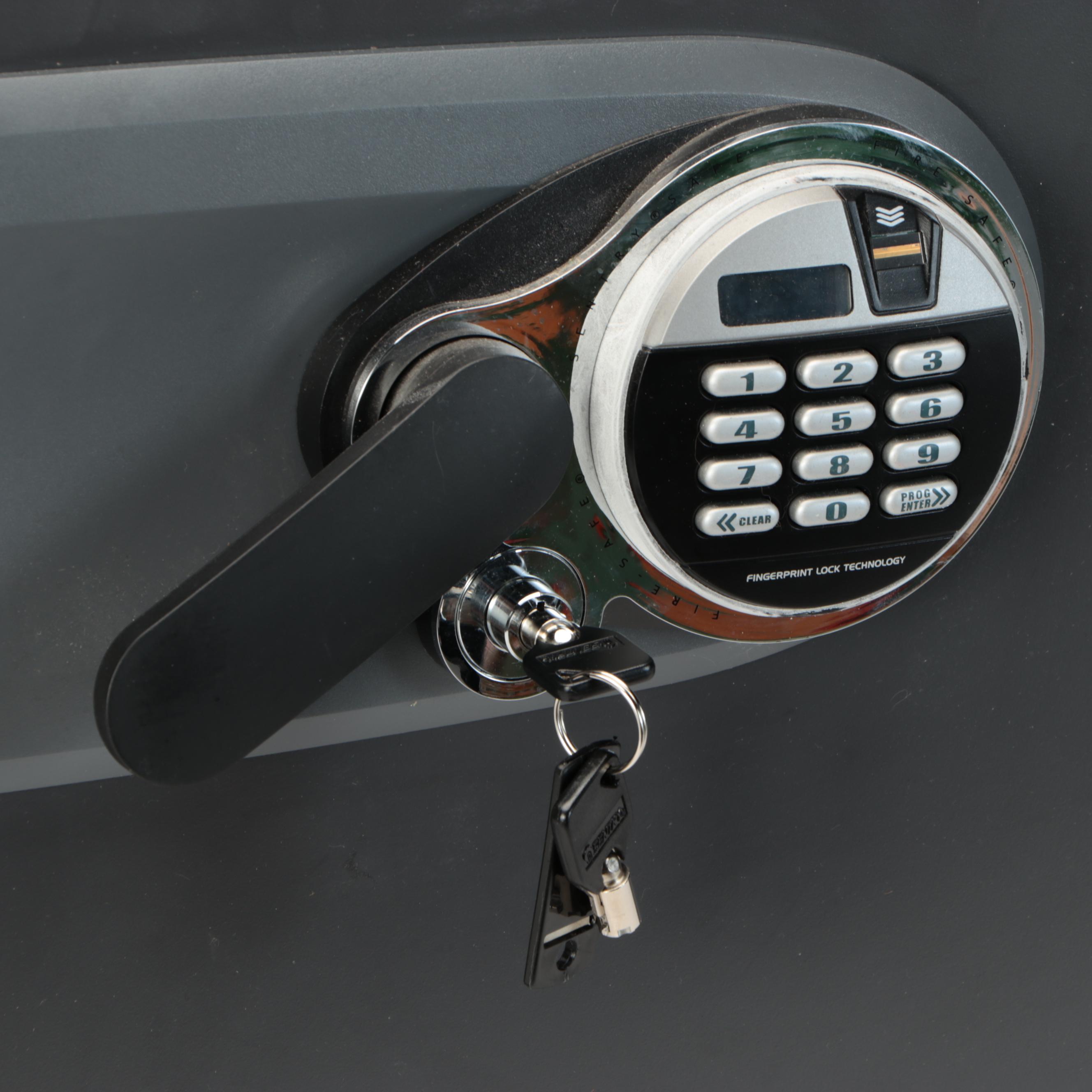 SentrySafe Fire and Water Proof Metal Combination Safe