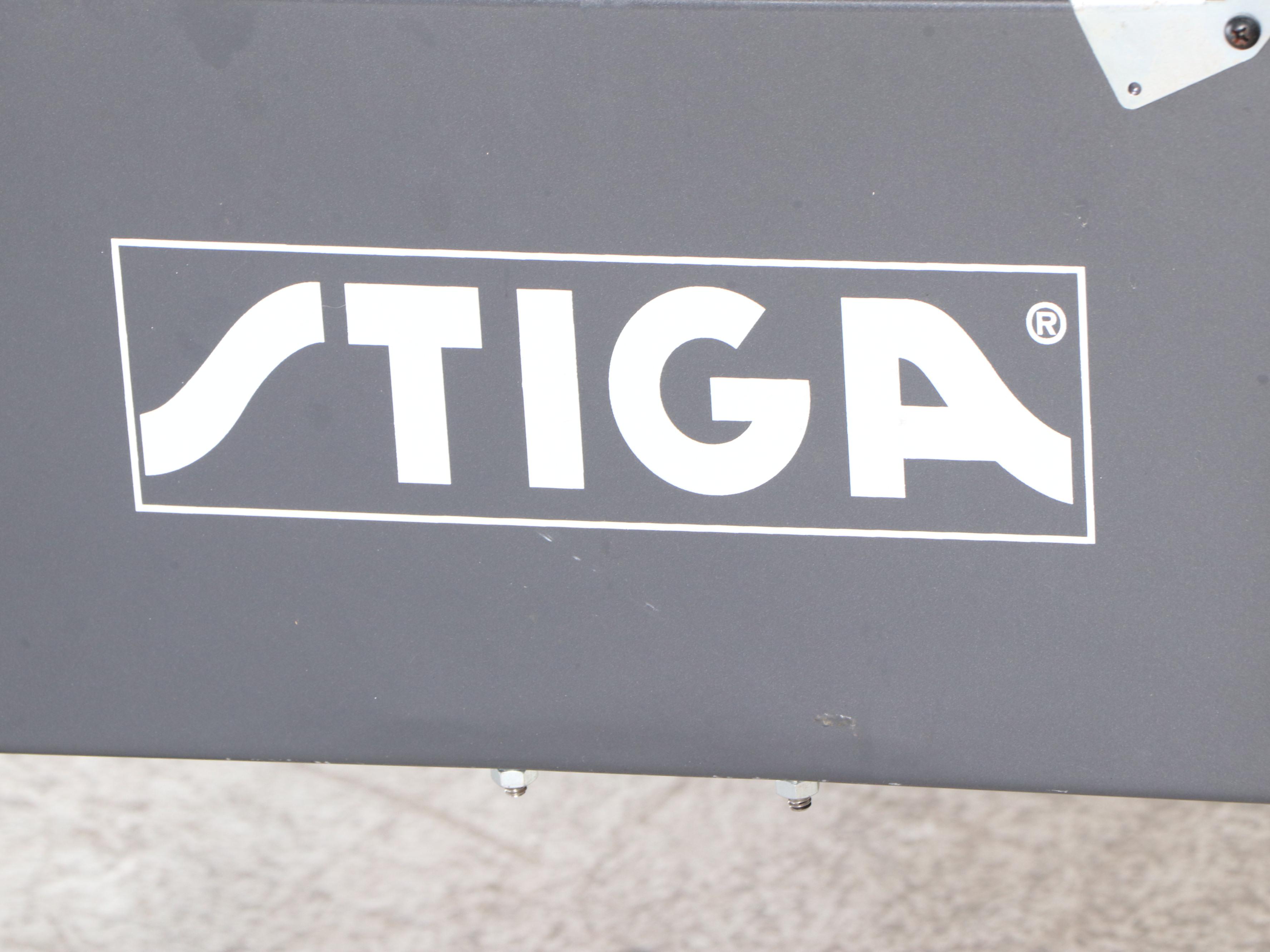 Stiga Folding Ping-Pong Table with Accessories