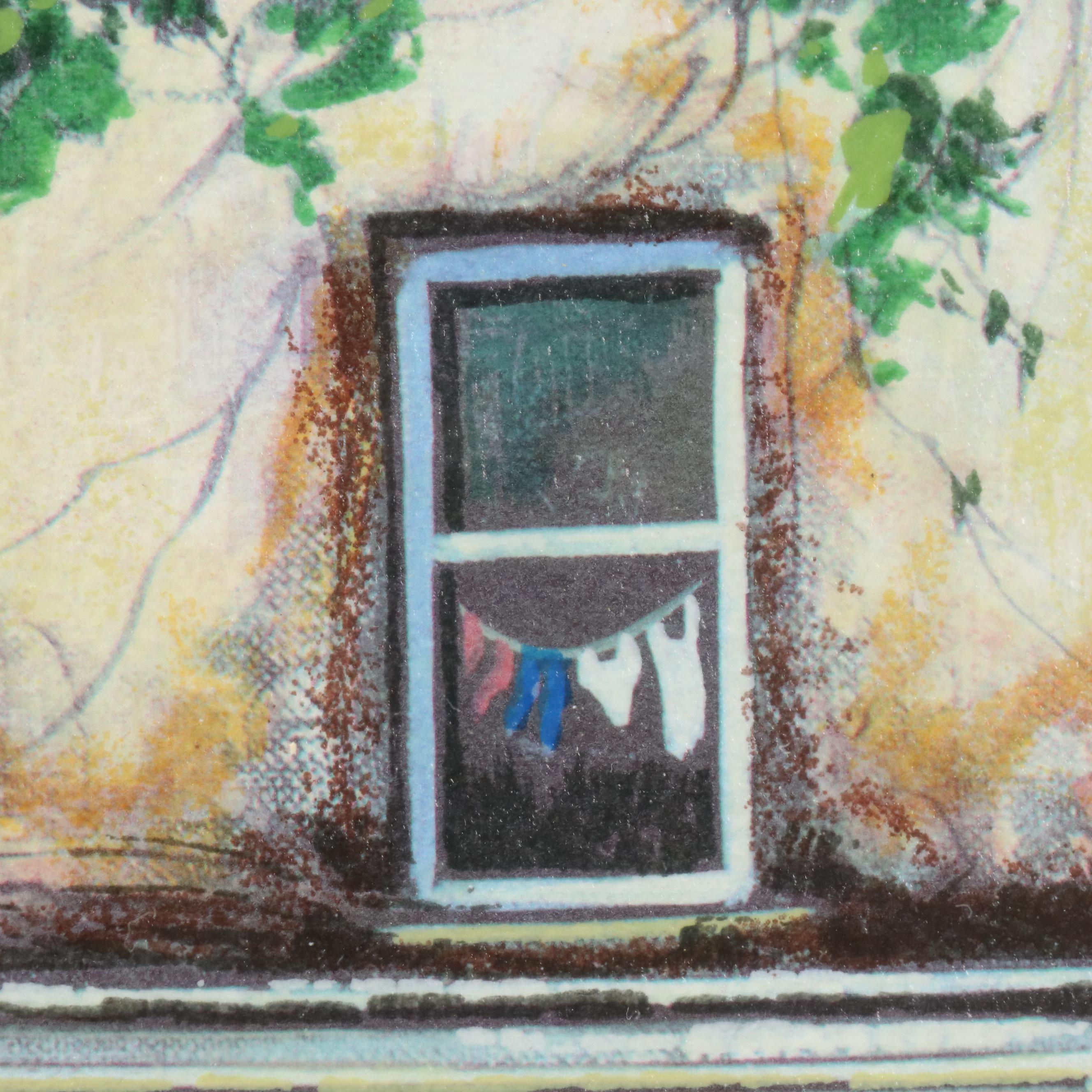 Louis Robichaud Parisian Cityscape Giclée "Passage"