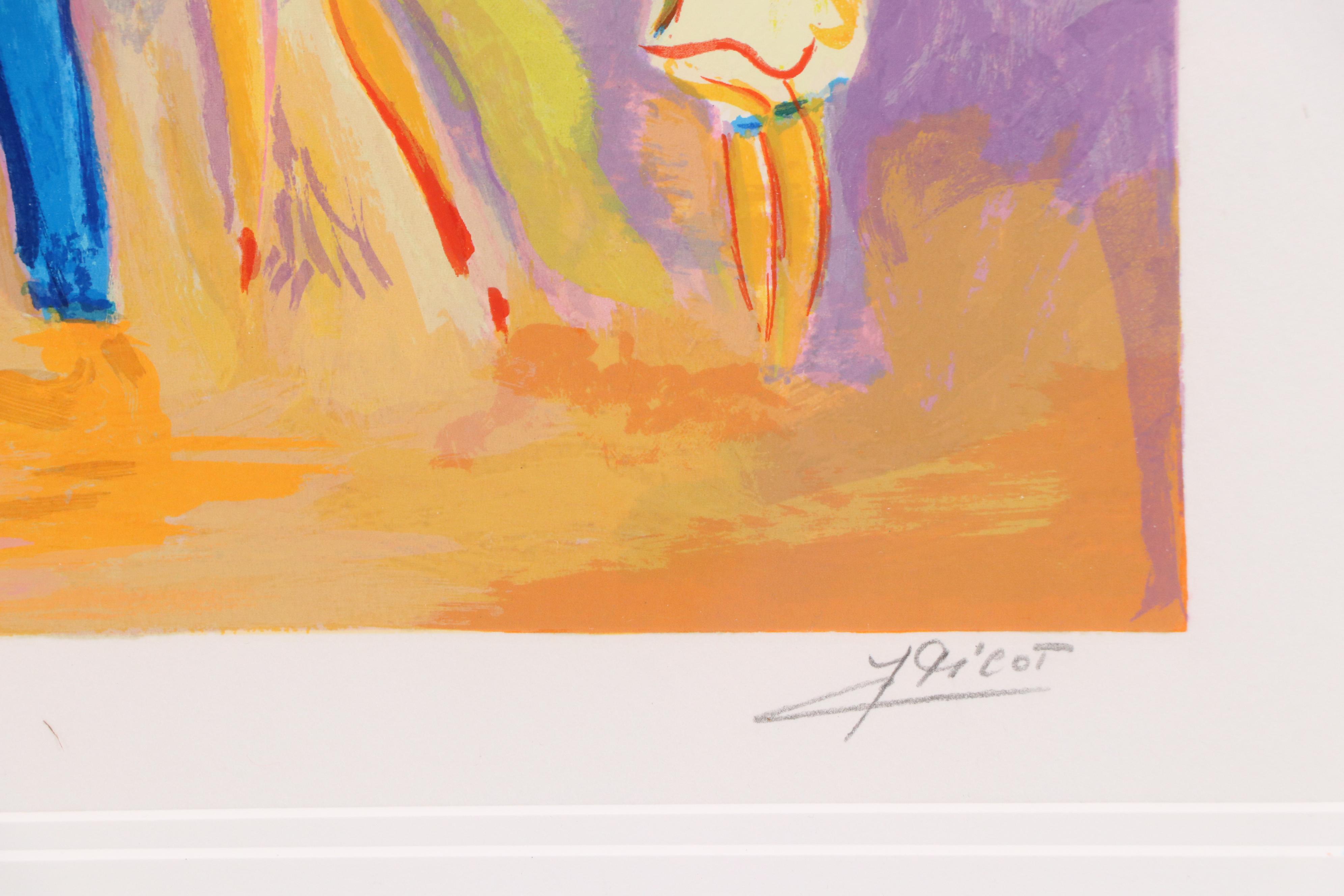 Jean-Claude Picot Serigraph "Fete Foraine a Paris," 1998