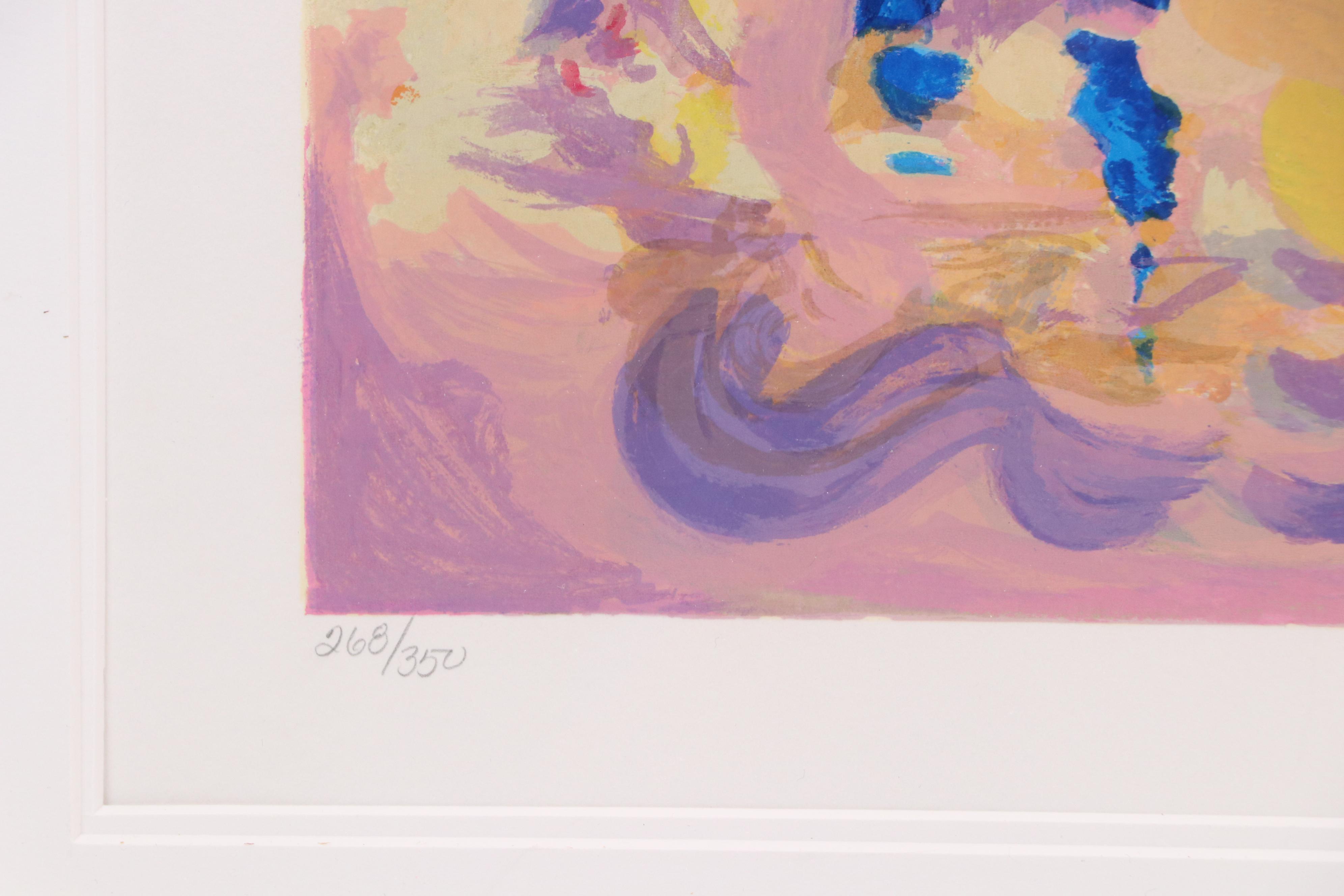 Jean-Claude Picot Serigraph "Fete Foraine a Paris," 1998