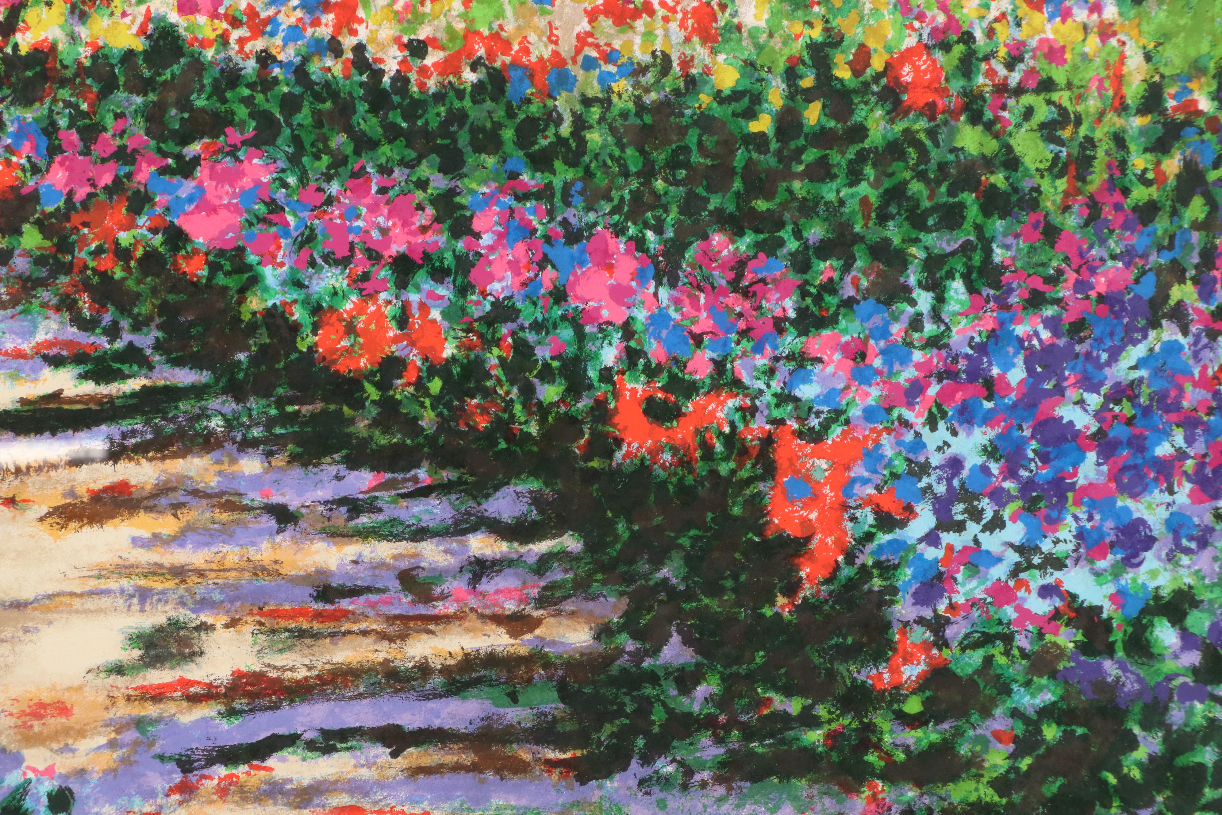 Yuval Wolfson Serigraph "Hommage to Giverny," 1990-1991