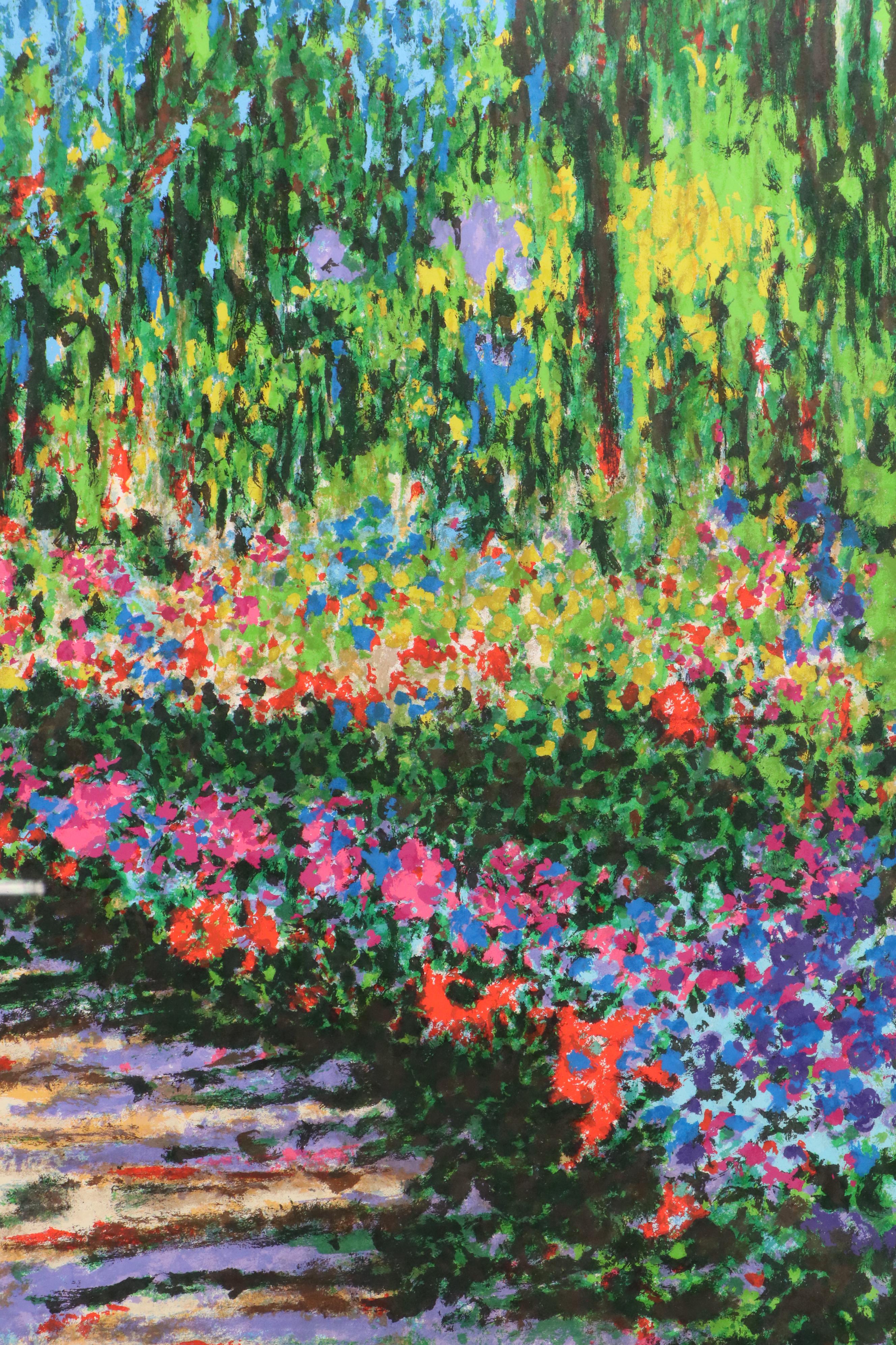 Yuval Wolfson Serigraph "Hommage to Giverny," 1990-1991