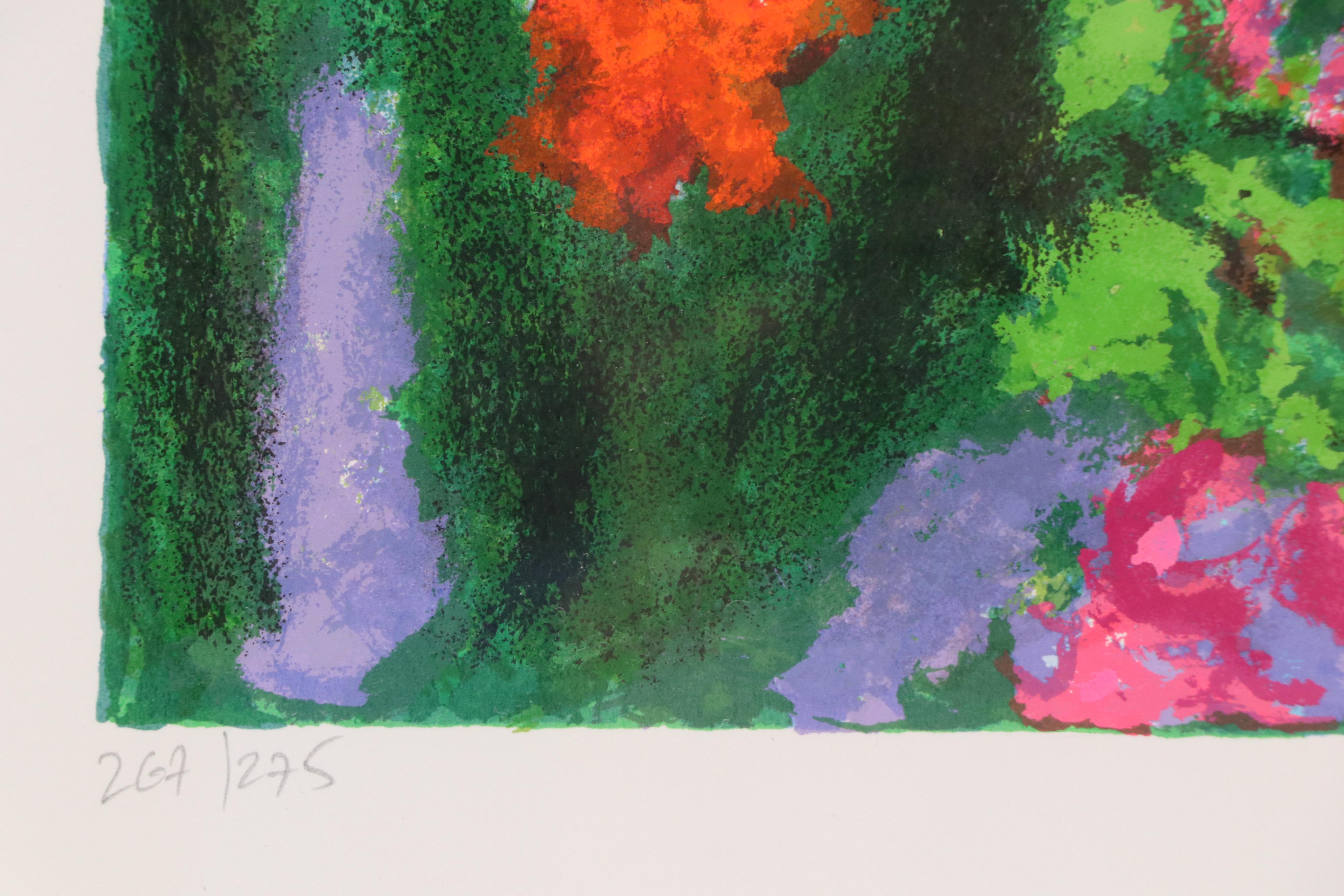 Yuval Wolfson Serigraph "Hommage to Giverny," 1990-1991