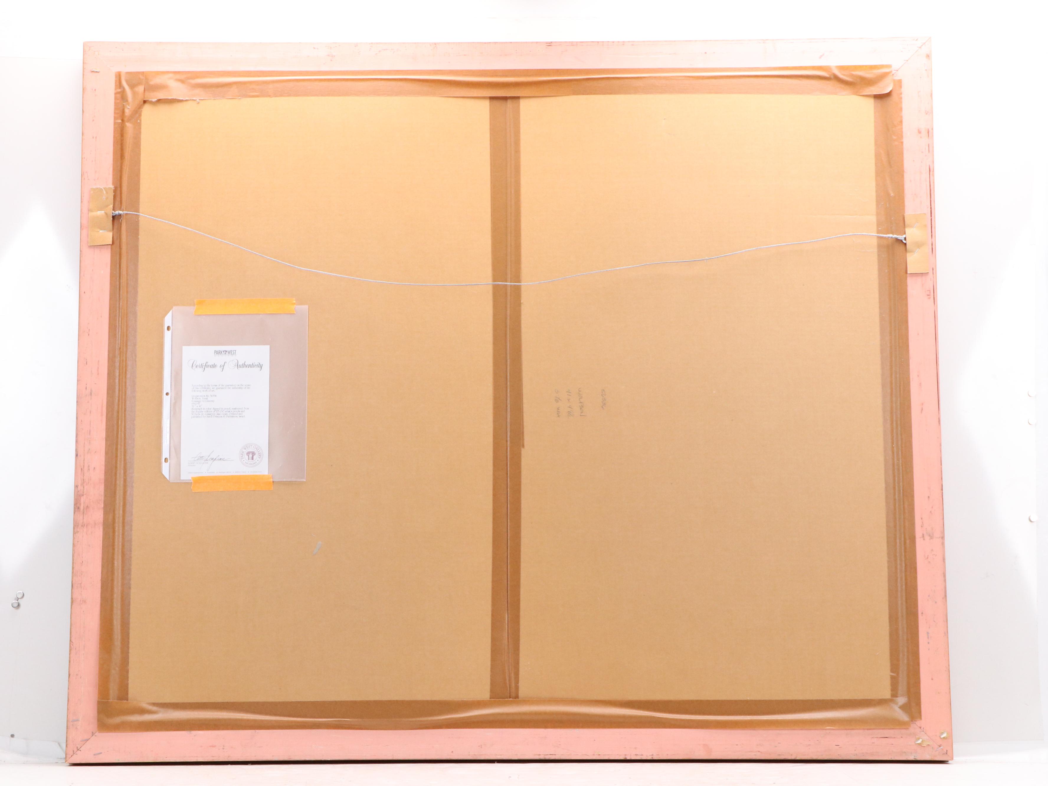 Yuval Wolfson Serigraph "Hommage to Giverny," 1990-1991