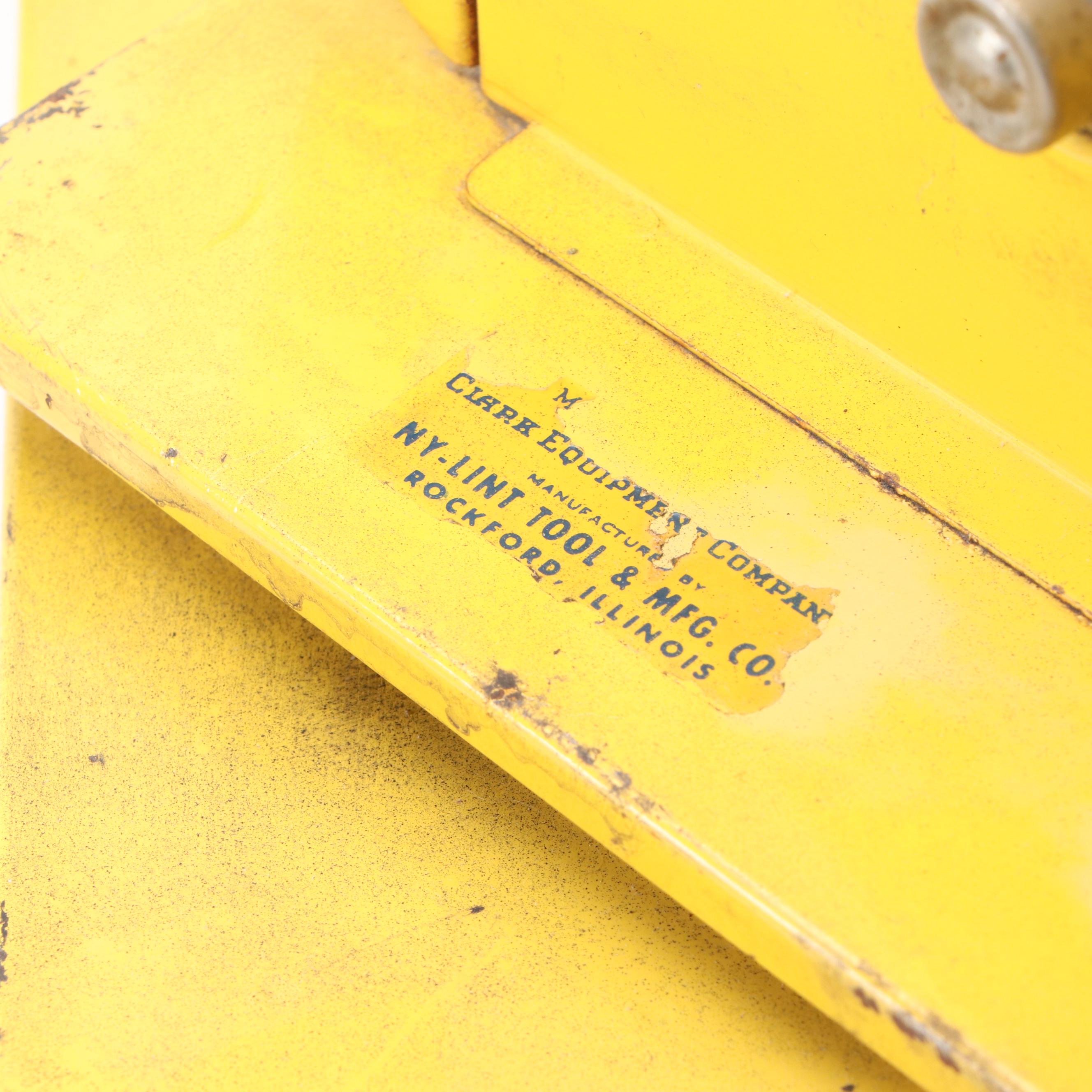 Ny-Lint Clark Equipment Michigan T-25 Steel Crane Truck with Structo Bulldozer