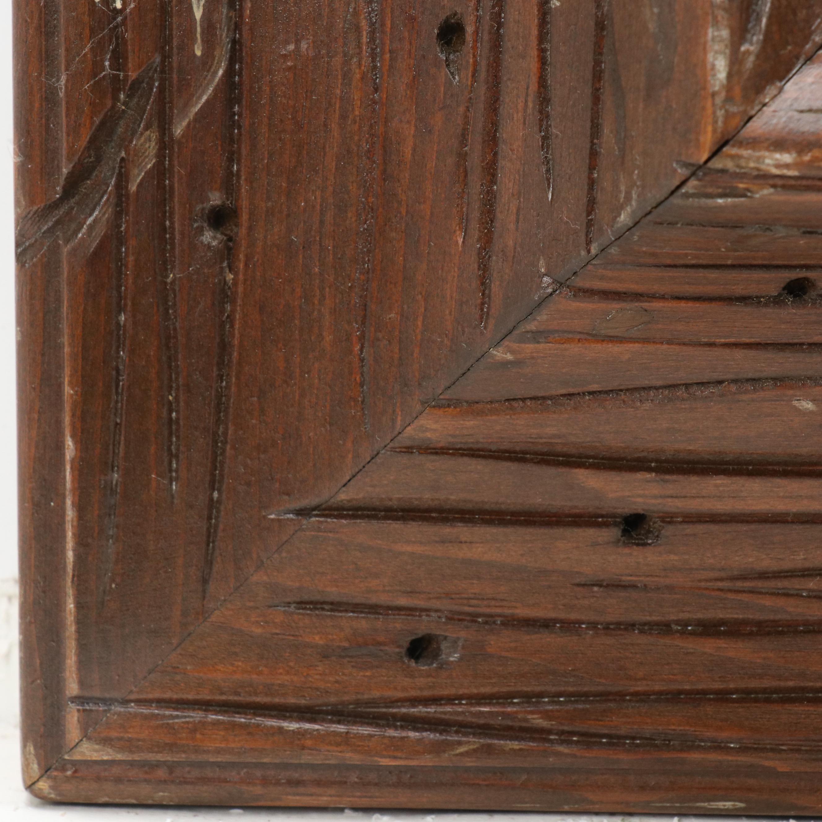 Ronald Crooks Western Oil Painting "Trading Post"