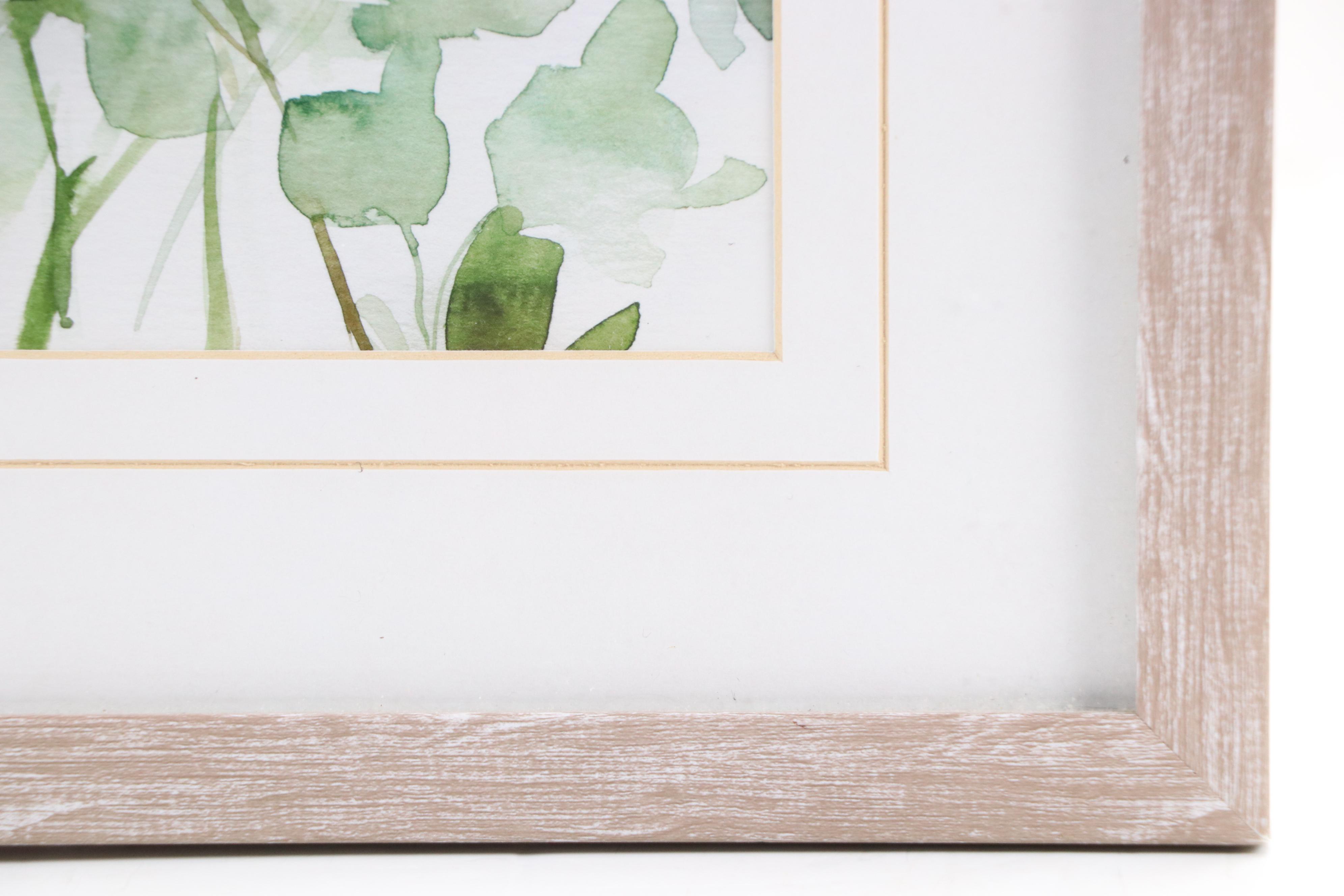 After Carol Robinson Offset Lithographs "Sage Garden I" and "Sage Garden II"