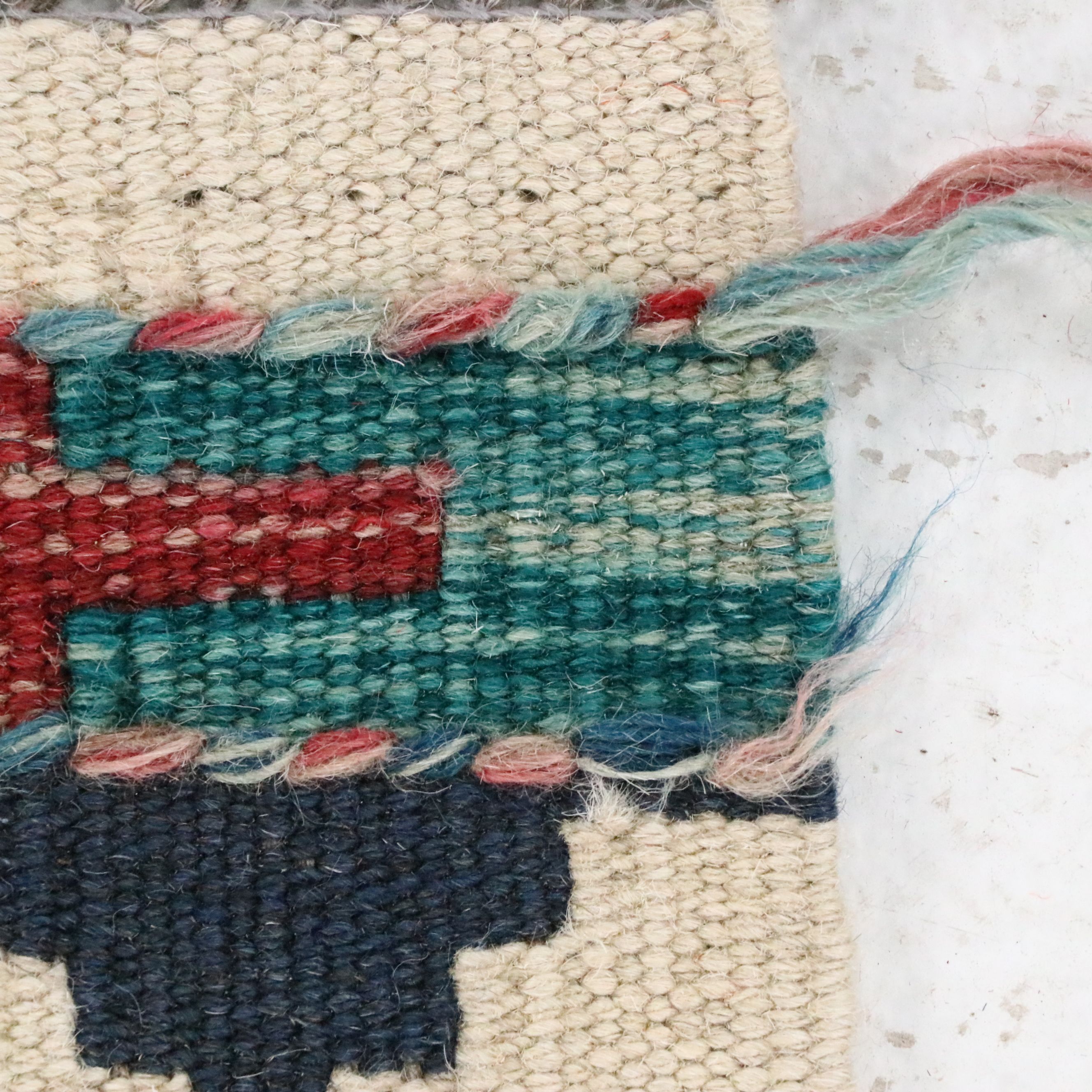 5'8 x 8'1 Handwoven Pakistani Kilim Area Rug