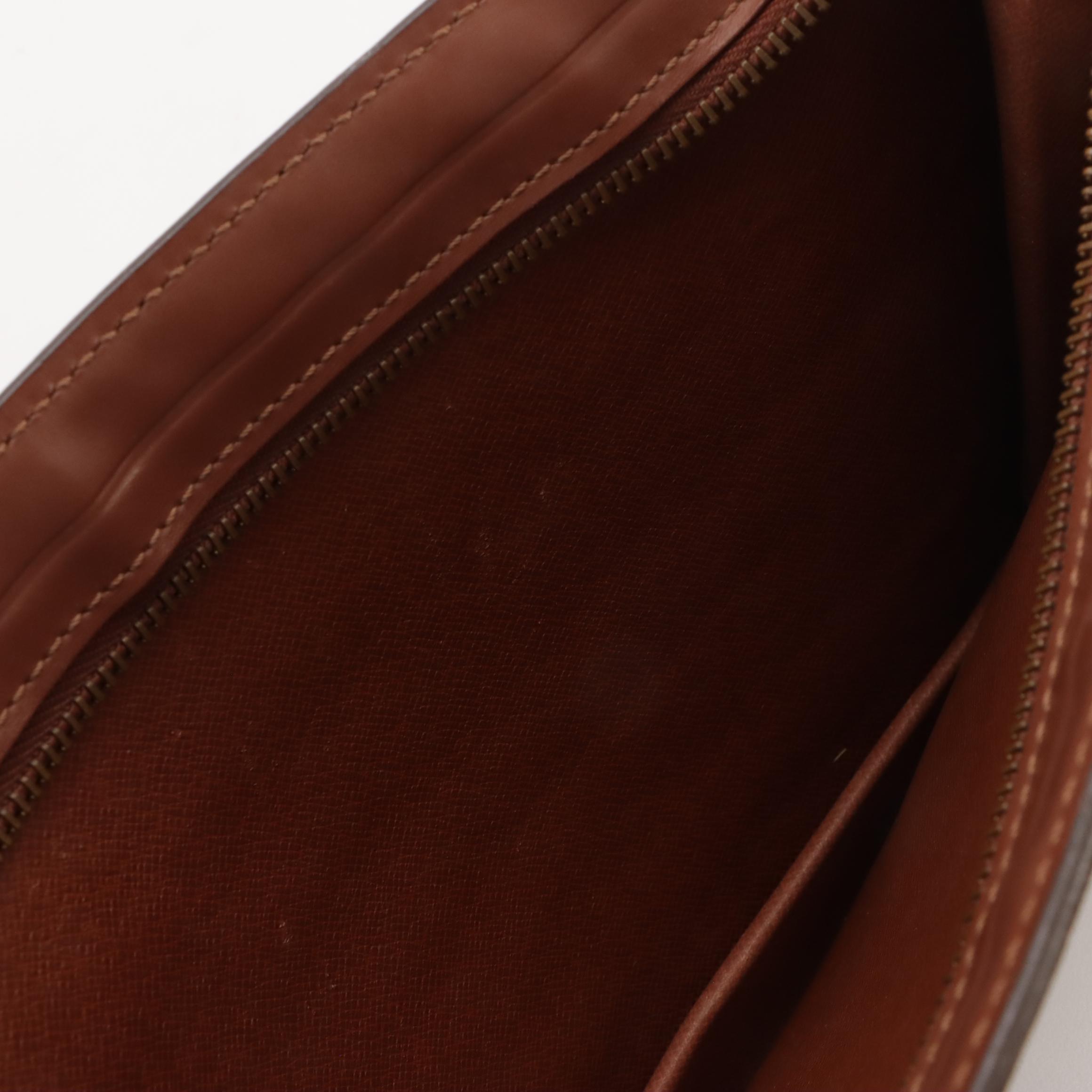 Louis Vuitton Pochette Homme Second Clutch Bag in Monogram Canvas