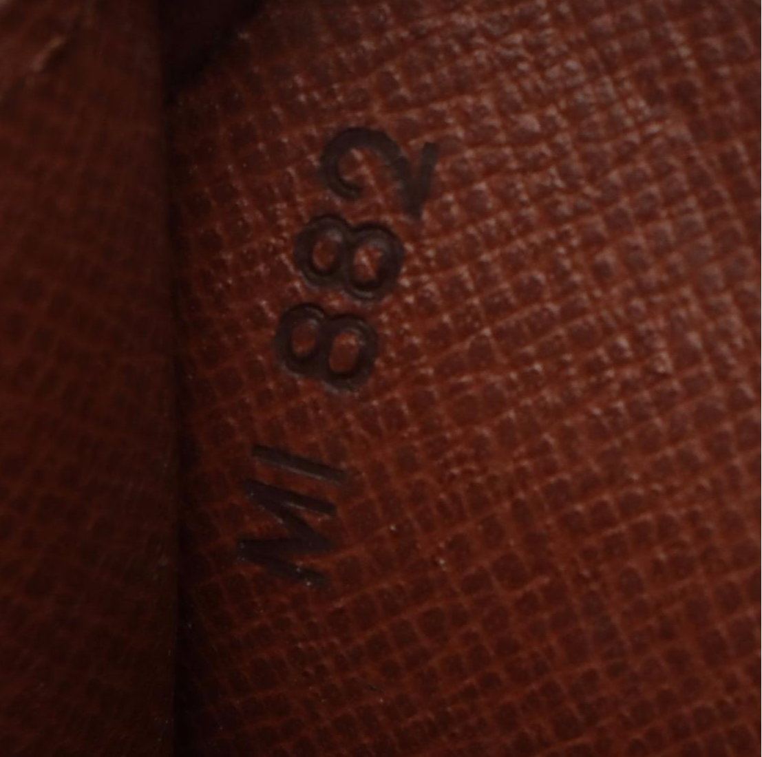 Louis Vuitton Pochette Homme Second Clutch Bag in Monogram Canvas