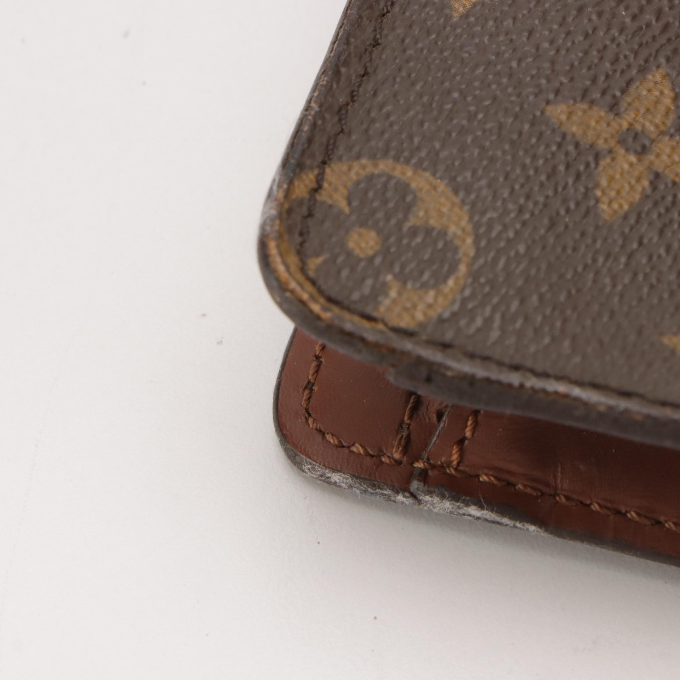 Louis Vuitton Pochette Homme Second Clutch Bag in Monogram Canvas