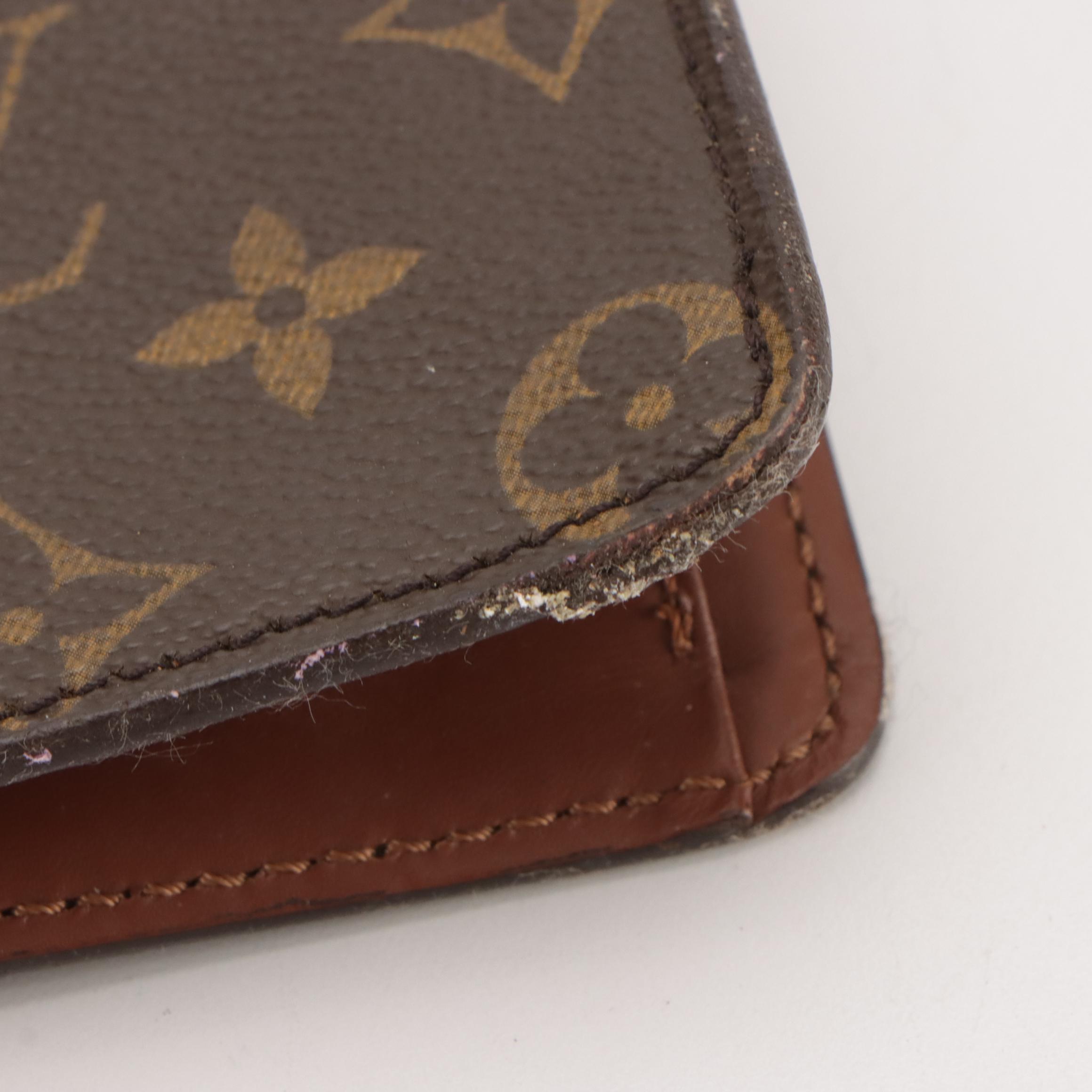 Louis Vuitton Pochette Homme Second Clutch Bag in Monogram Canvas