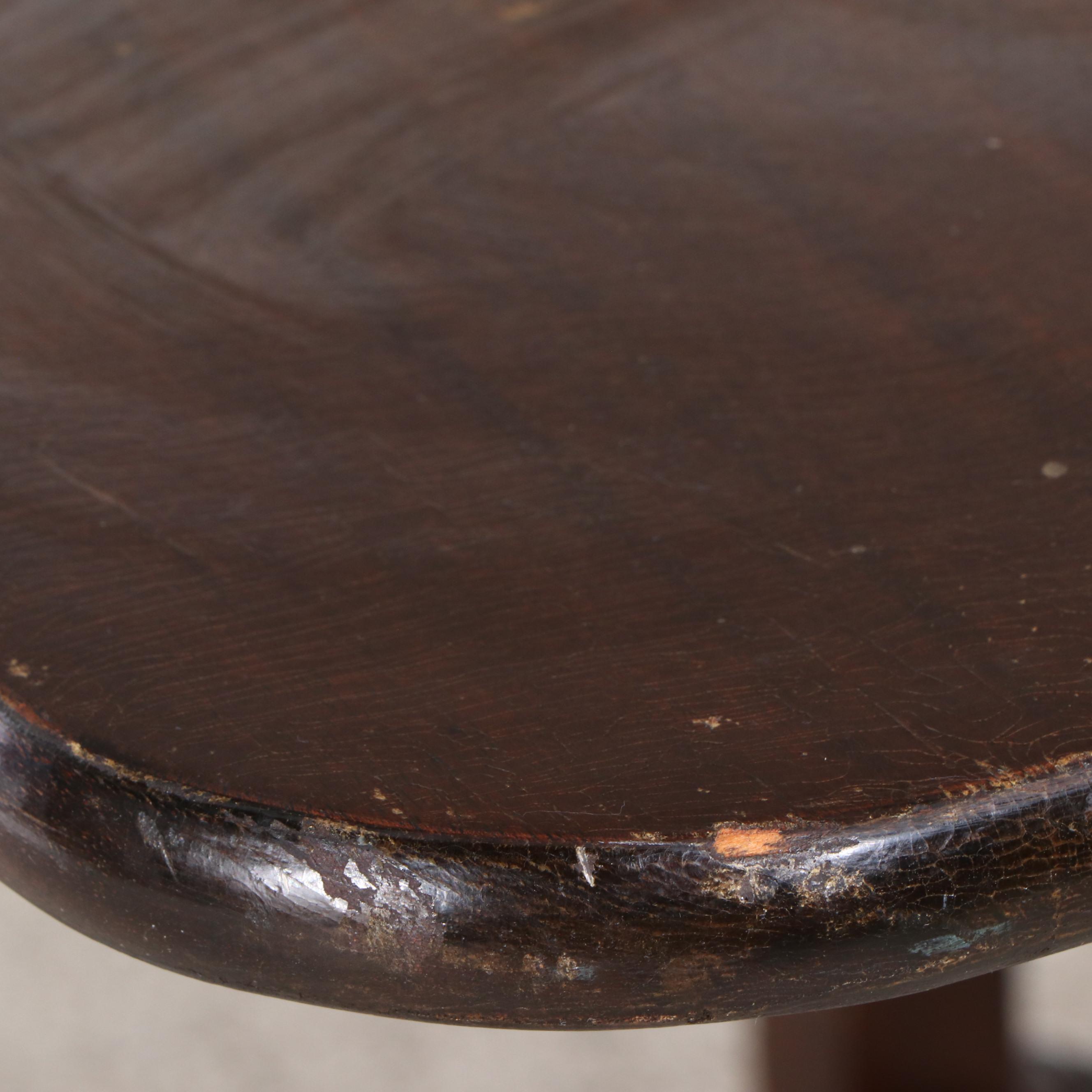 William and Mary Style Gateleg Mahogany Drop Leaf Table