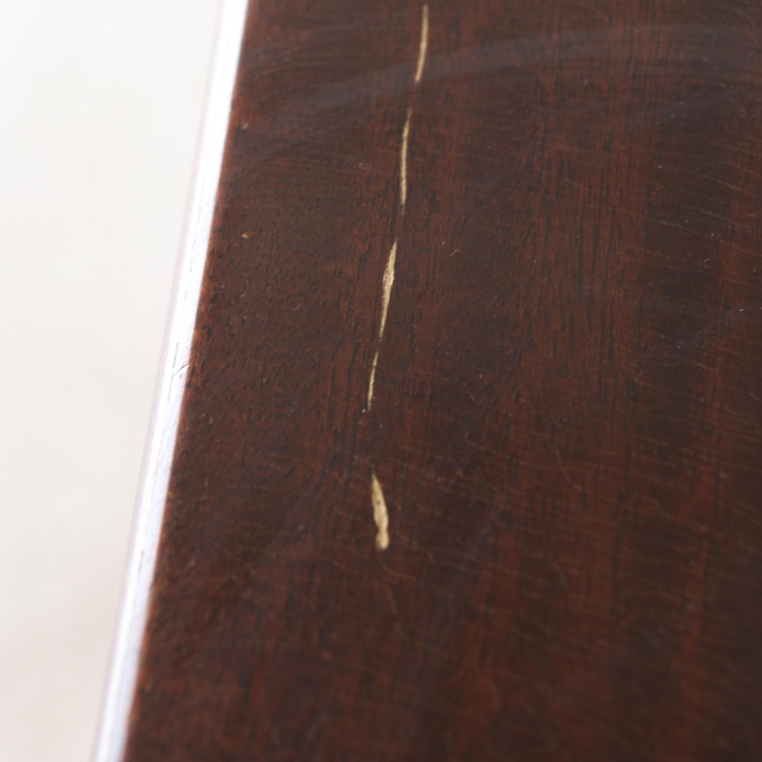 William and Mary Style Gateleg Mahogany Drop Leaf Table