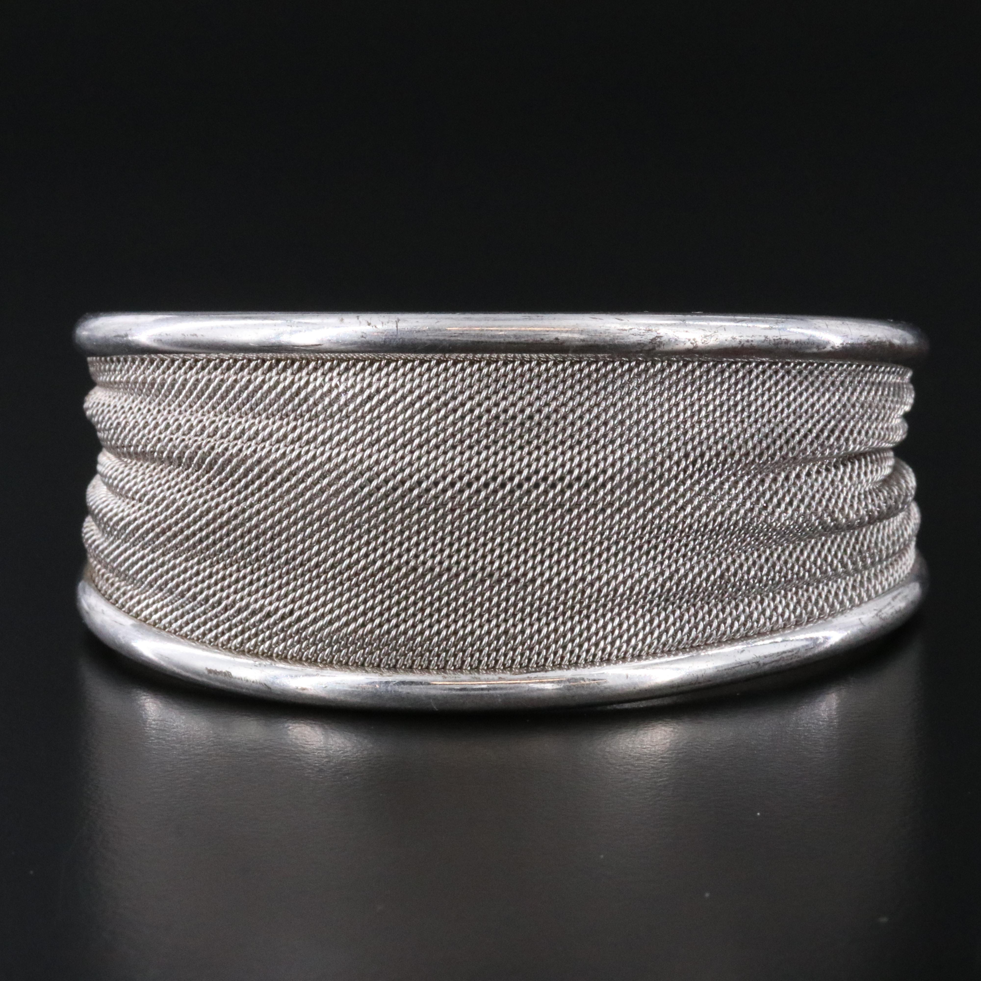 Italian Sterling Mesh Bracelet