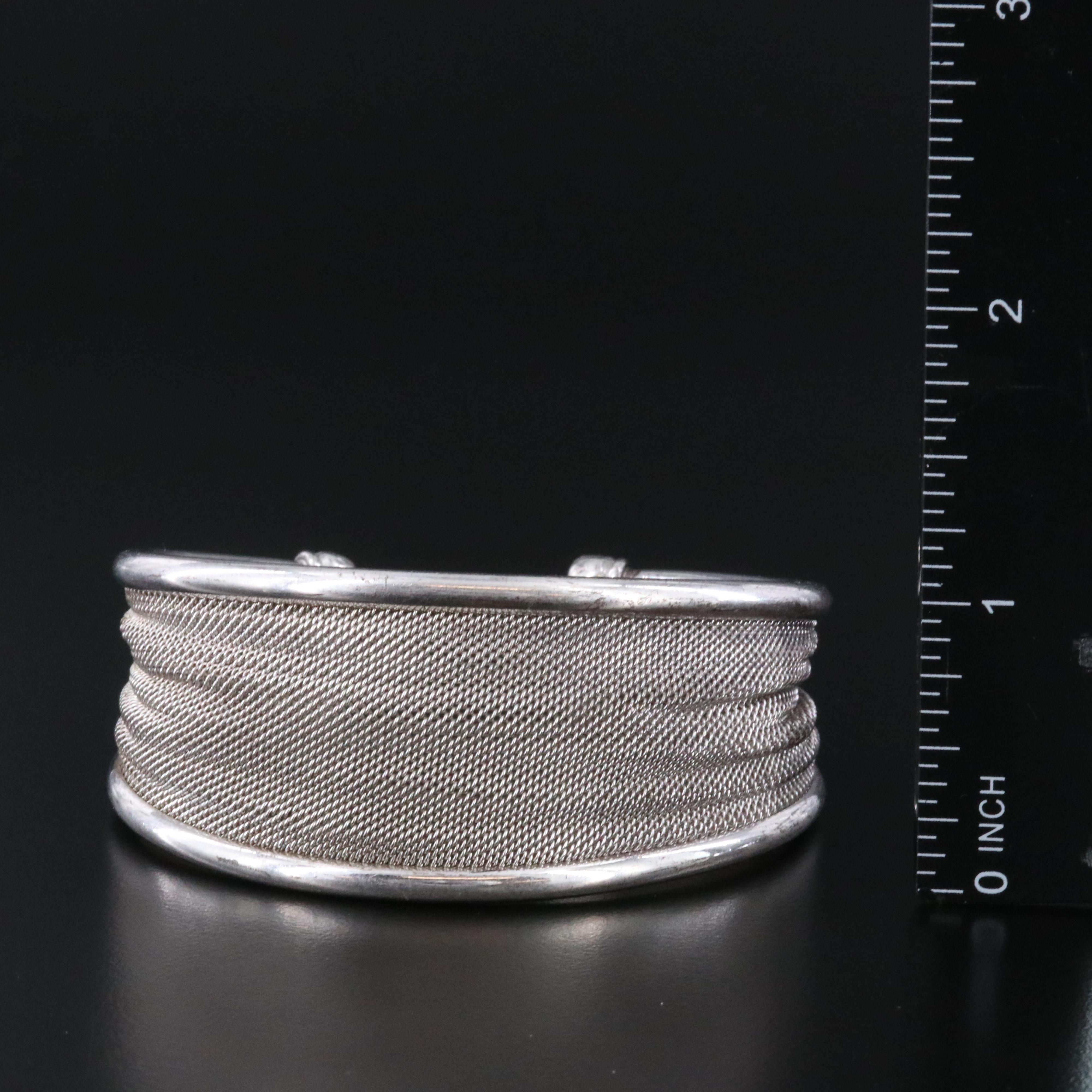 Italian Sterling Mesh Bracelet