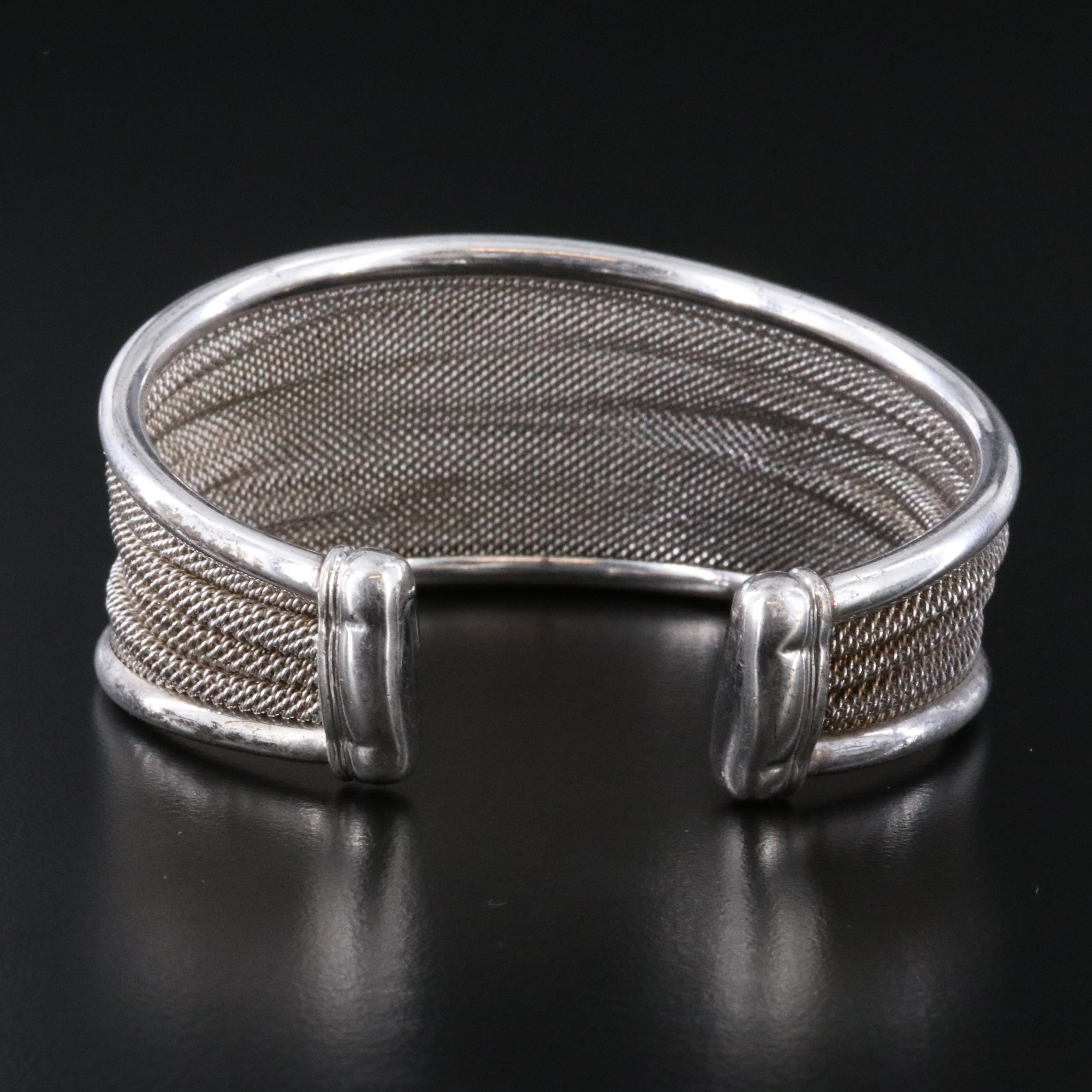 Italian Sterling Mesh Bracelet