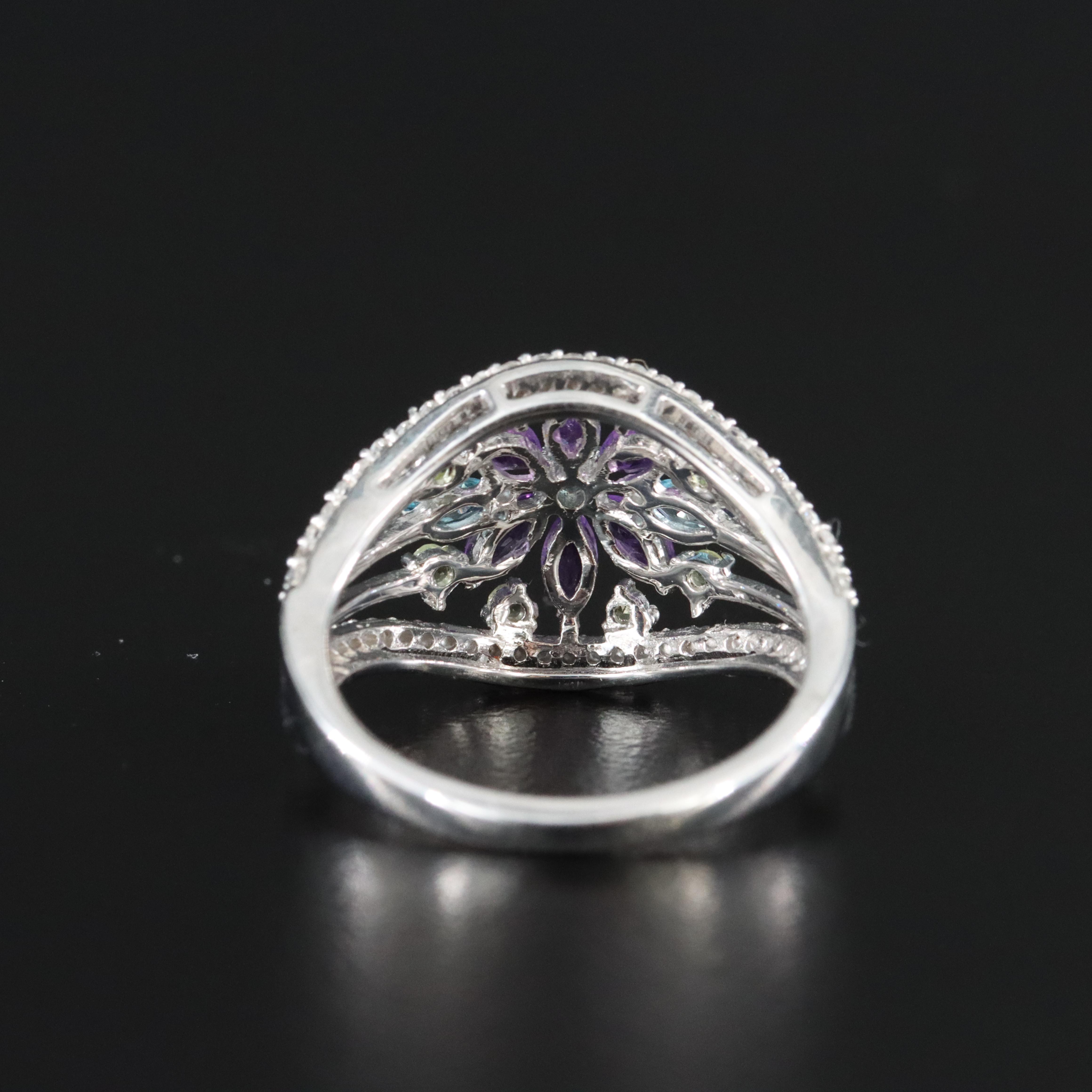 Sterling Gemstone Ring