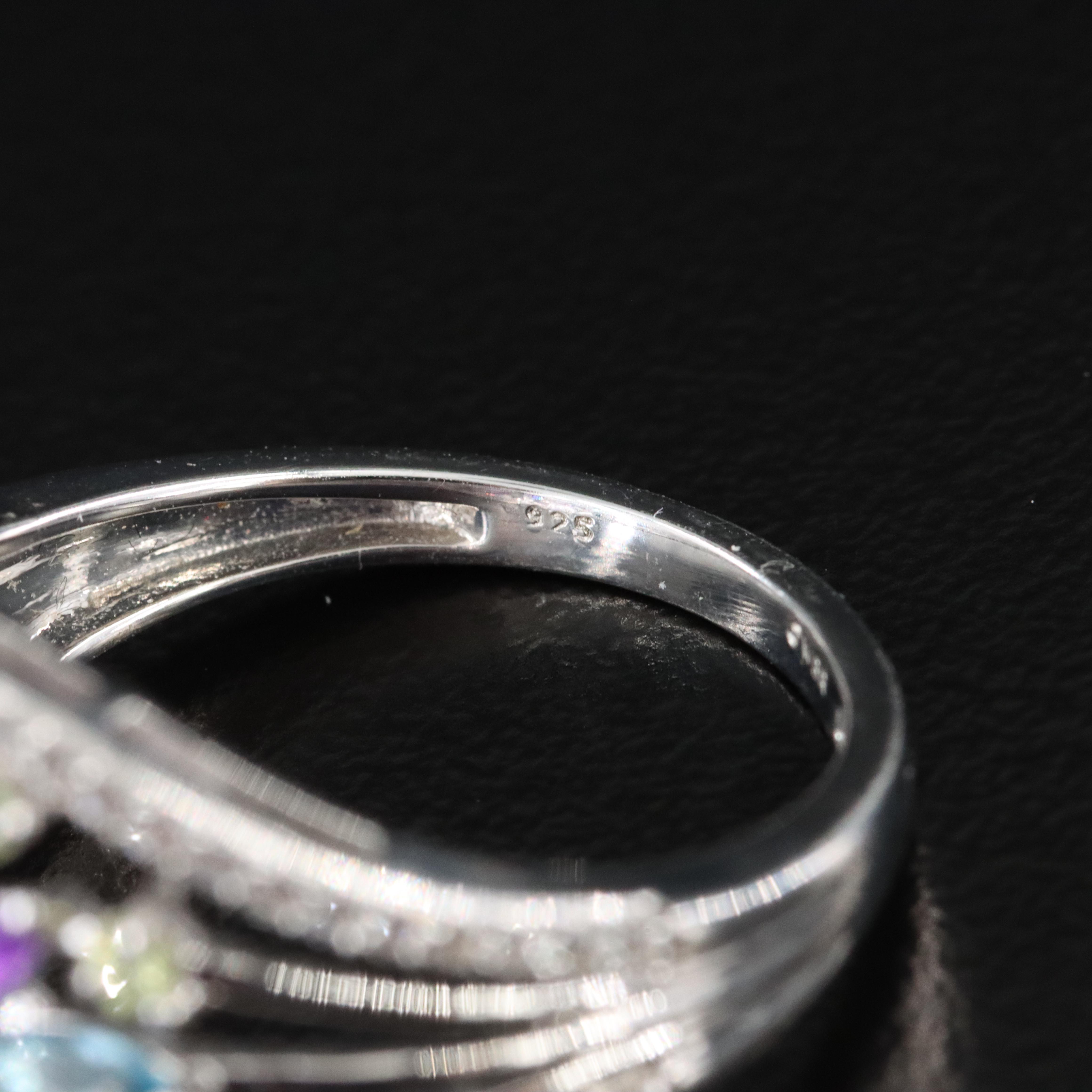 Sterling Gemstone Ring