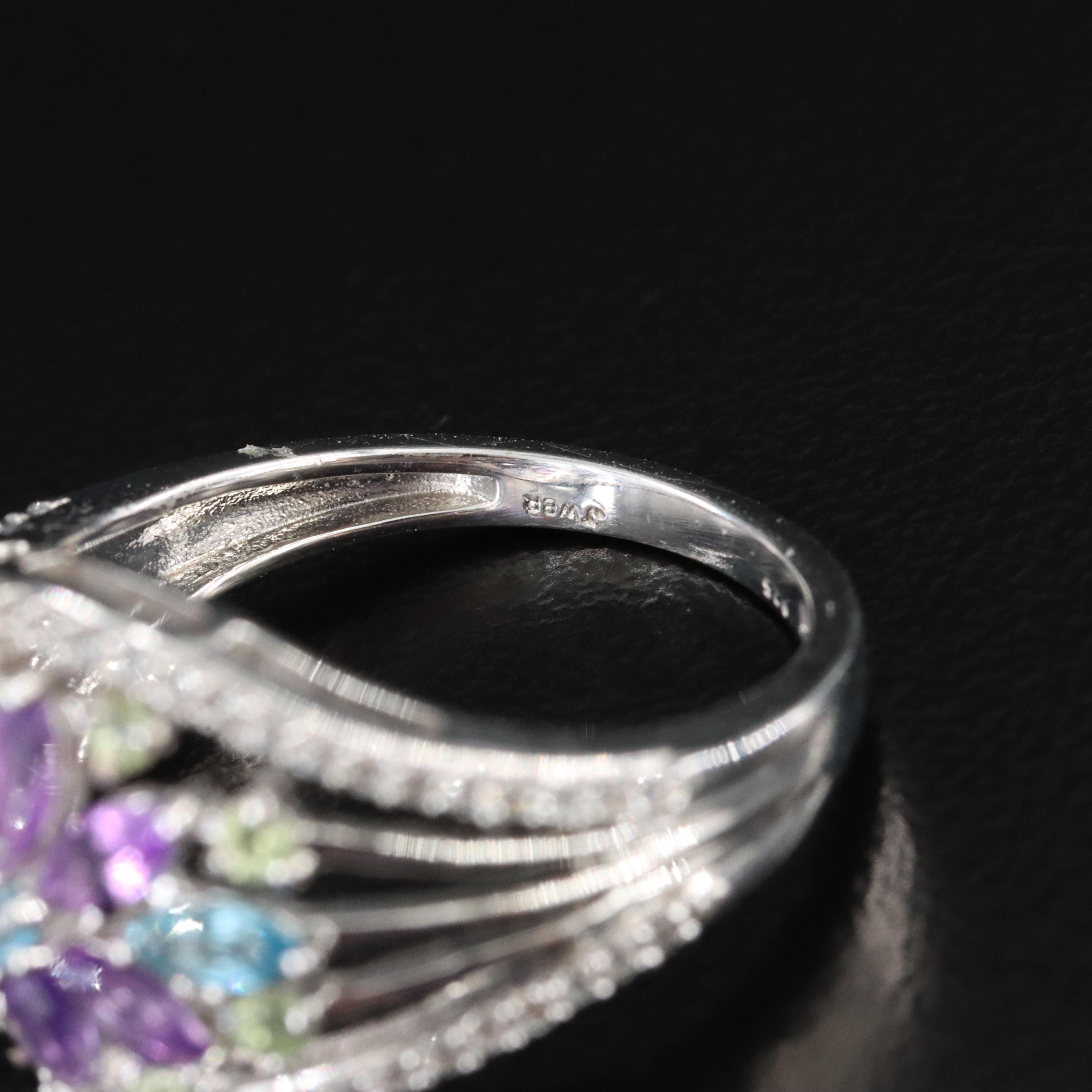 Sterling Gemstone Ring