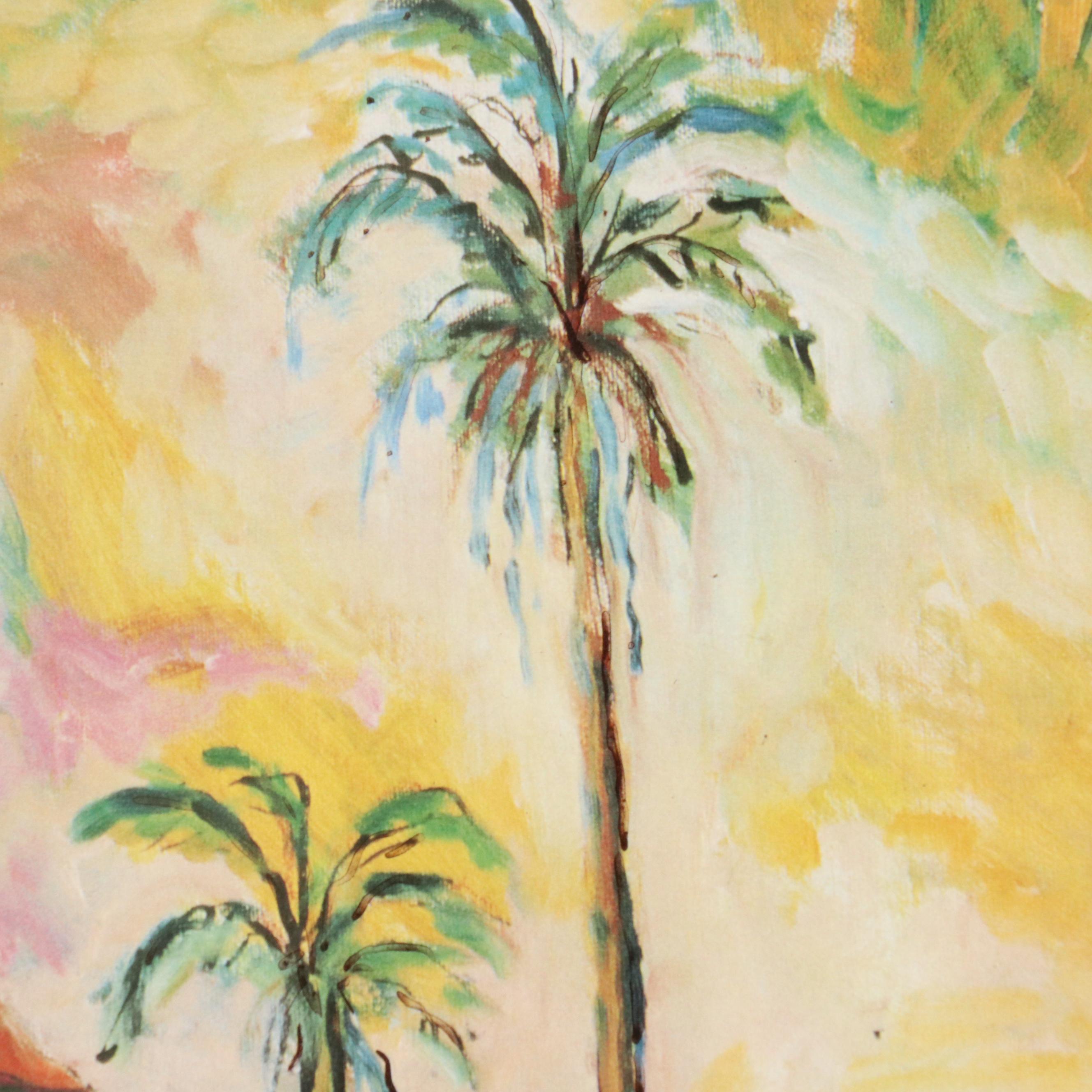 Zamy Steynovitz Offset Lithograph "Jaffa"