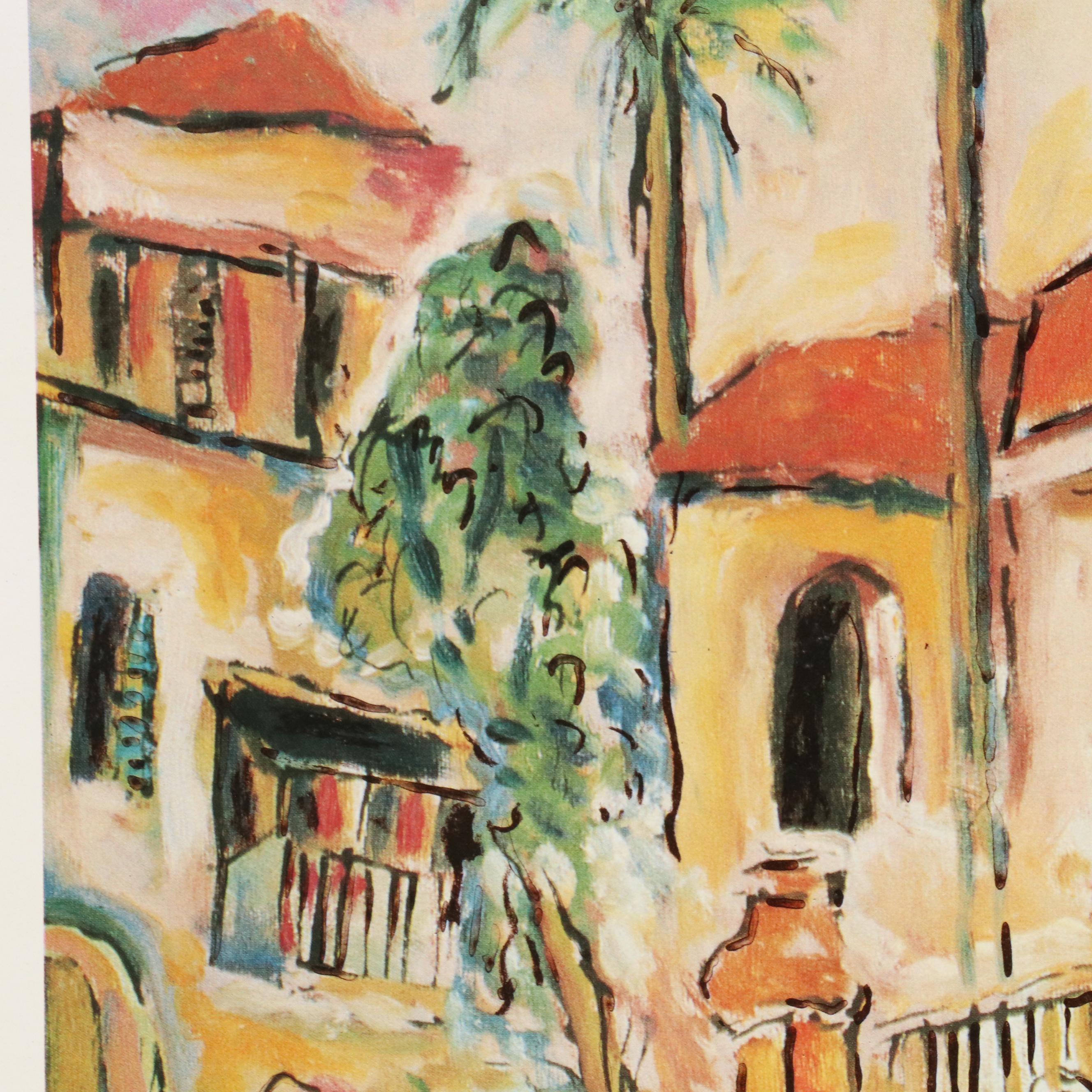 Zamy Steynovitz Offset Lithograph "Jaffa"