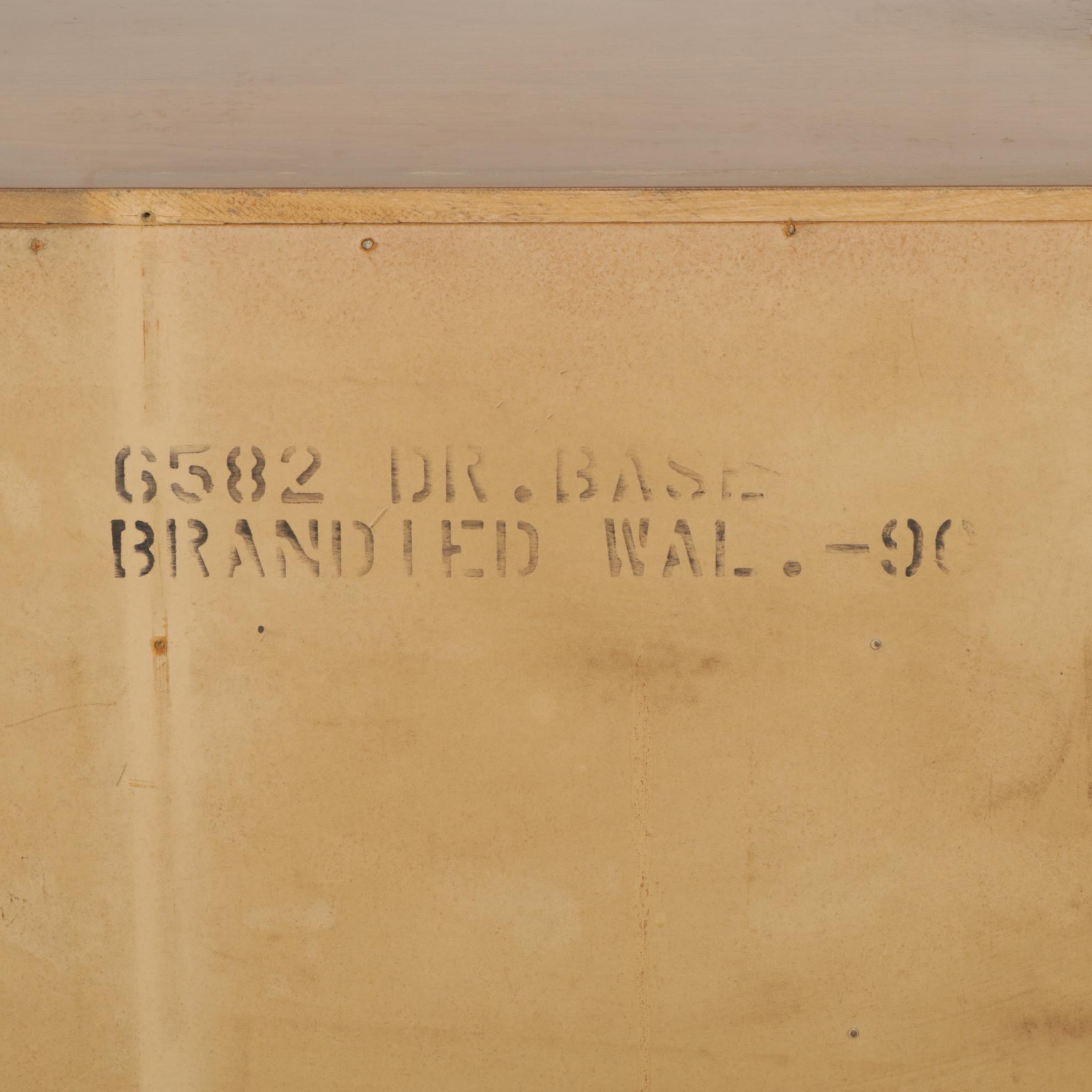 Mid Century Modern Walnut Dresser and Mirror