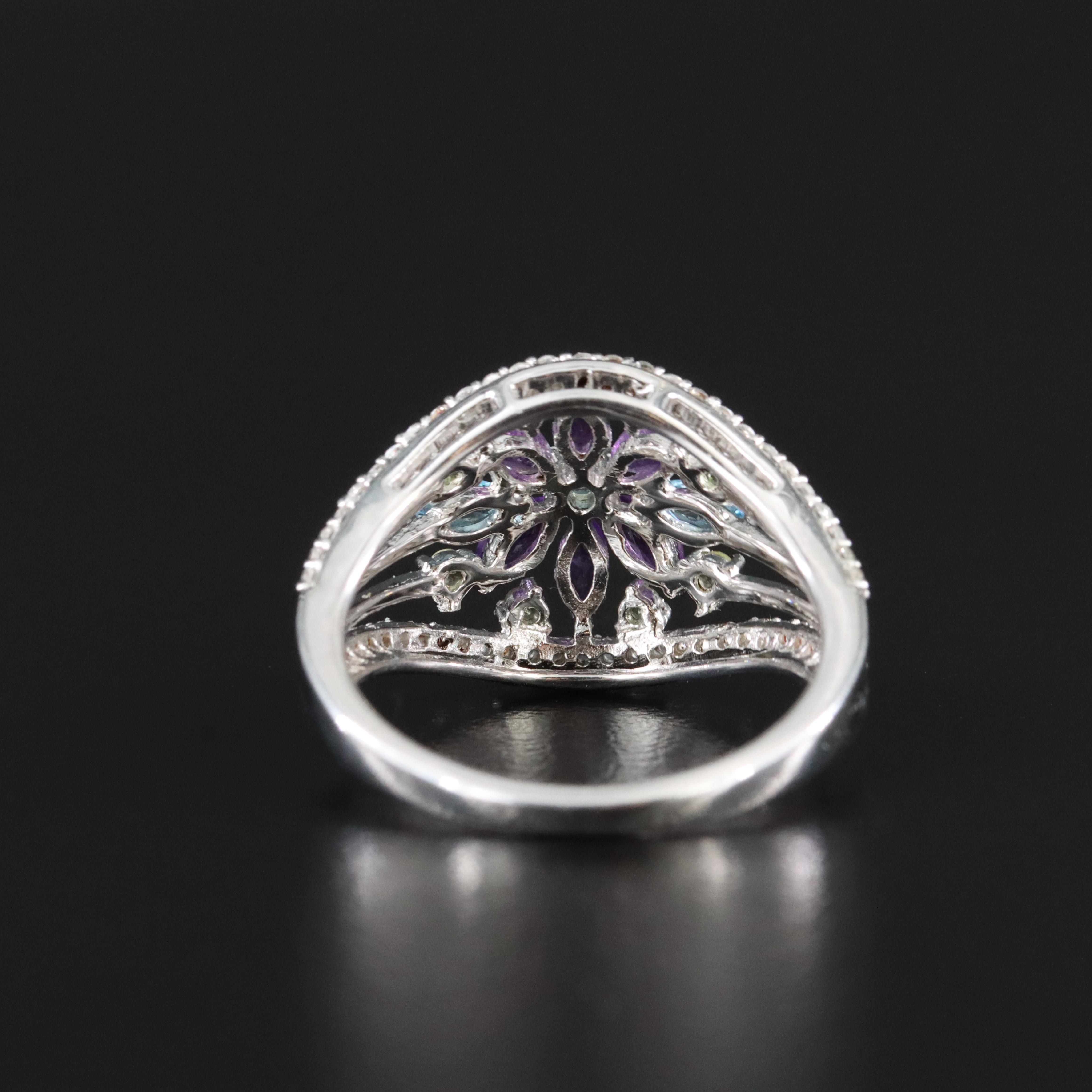 Sterling Gemstone Ring