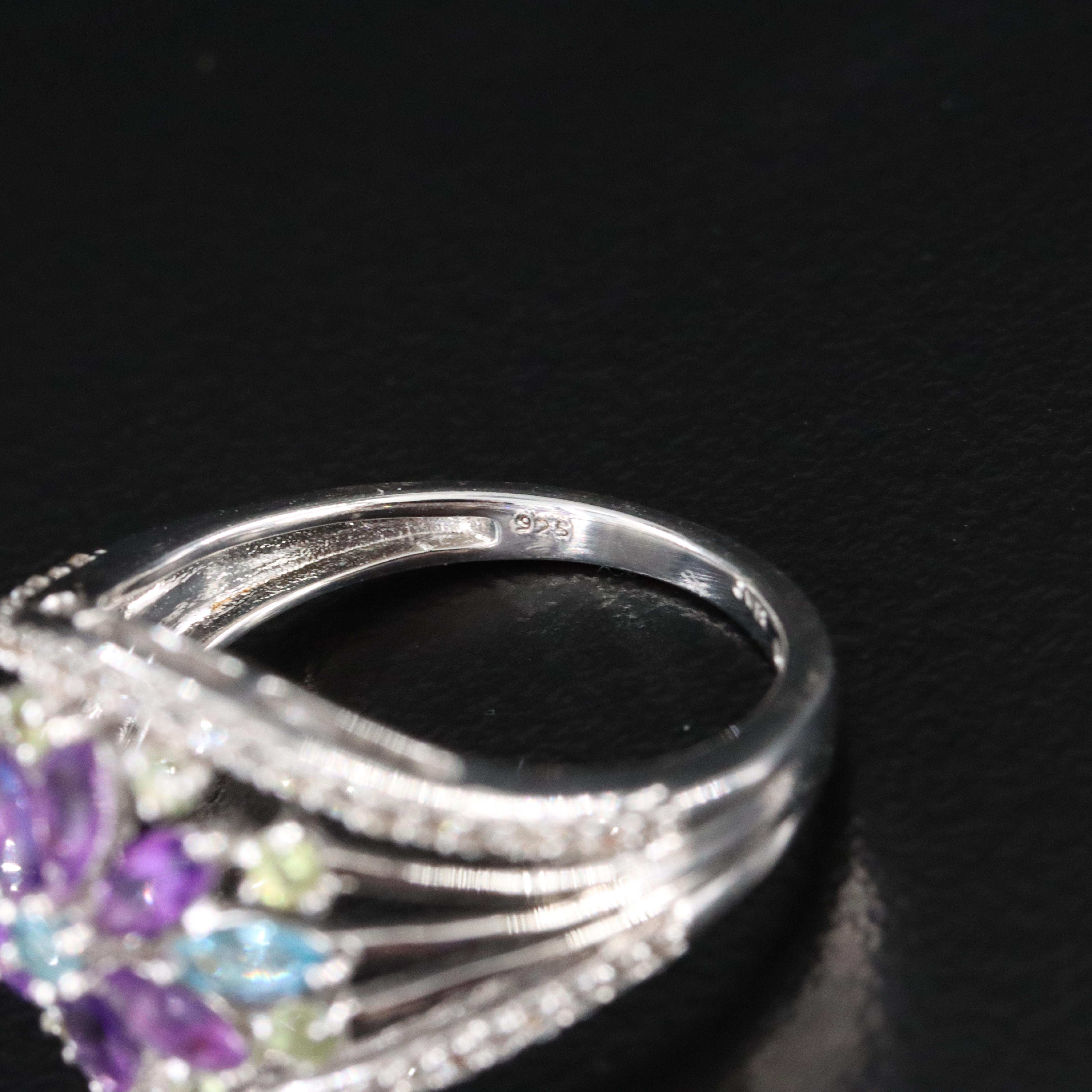 Sterling Gemstone Ring