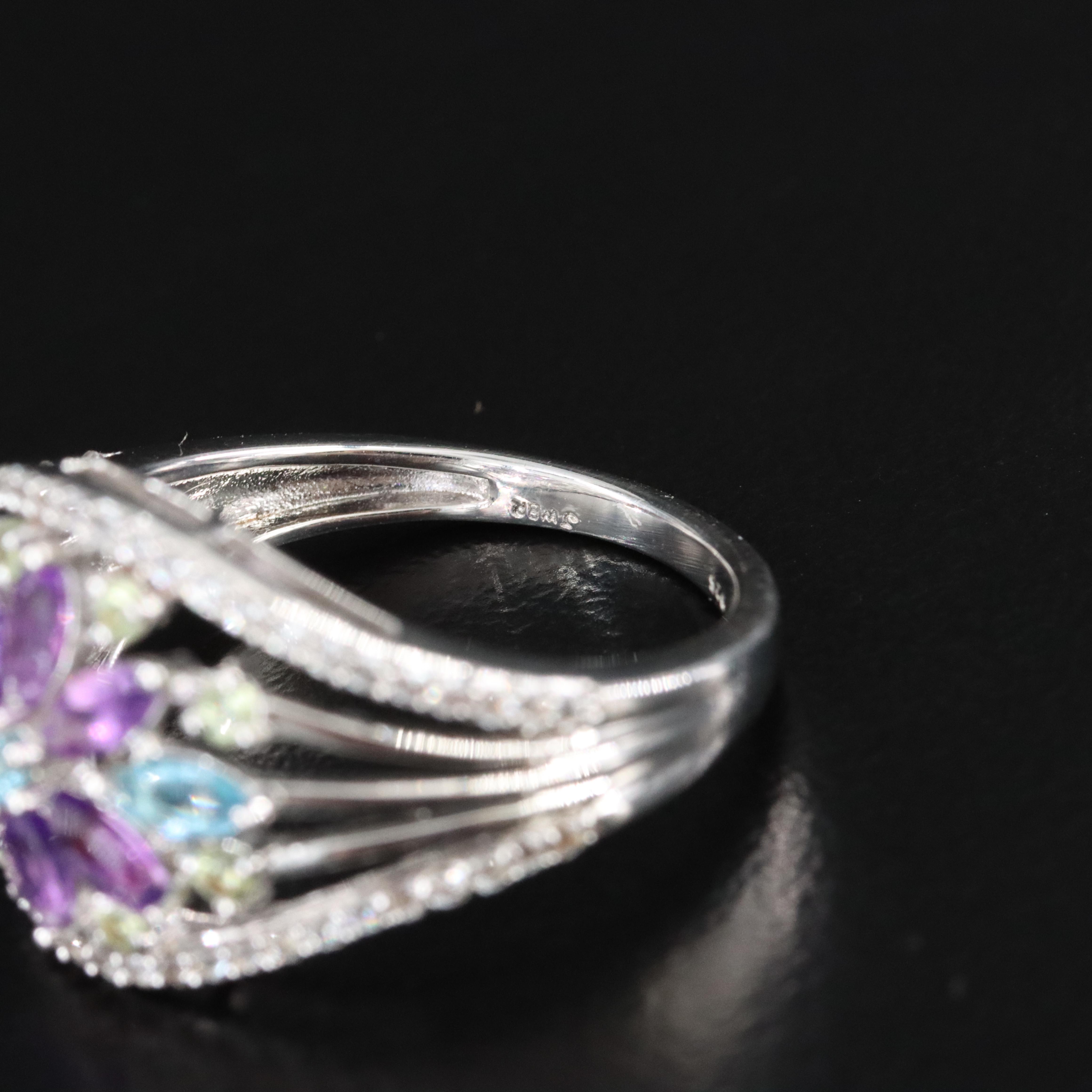 Sterling Gemstone Ring