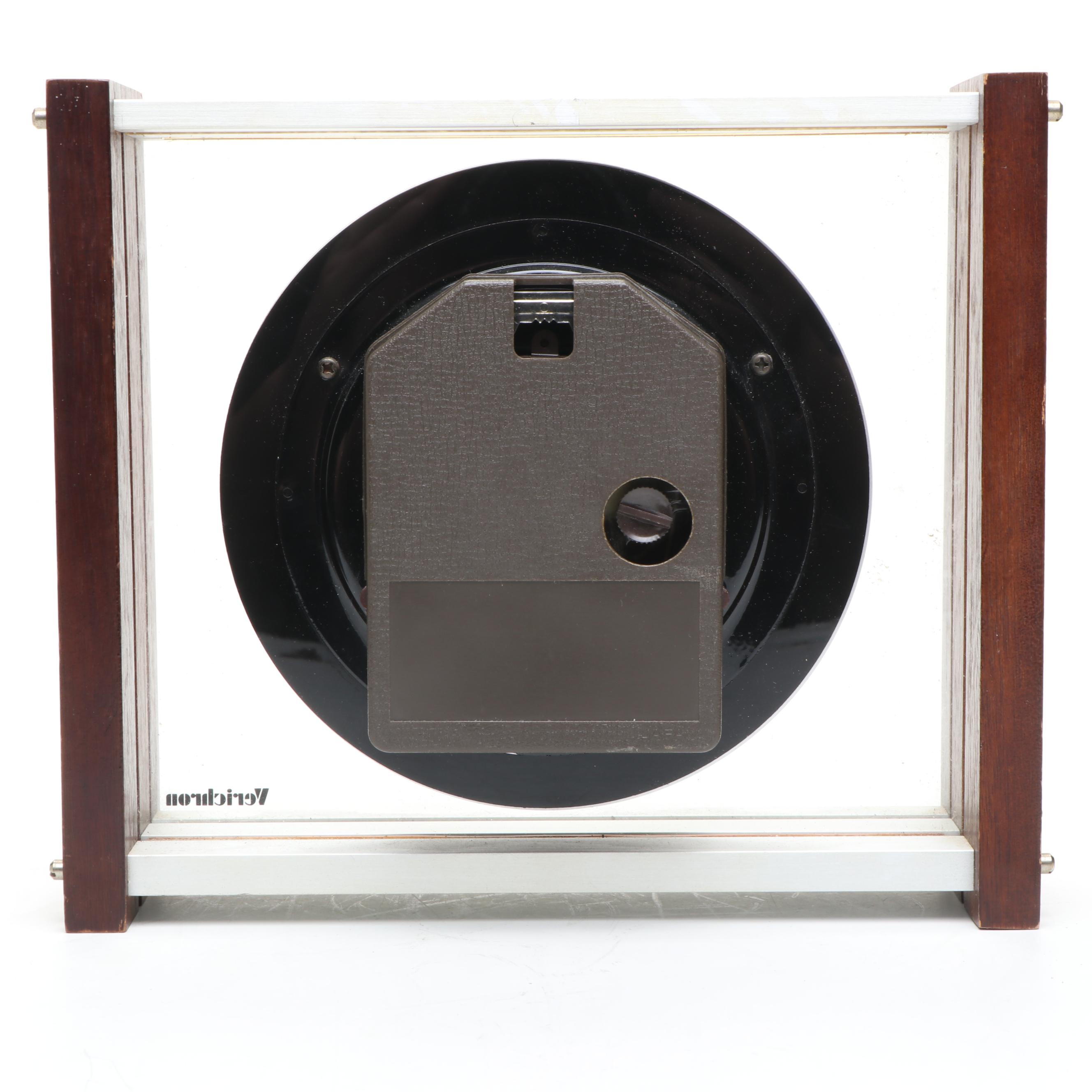 Verichron Mid Century Modern GMT World Clock