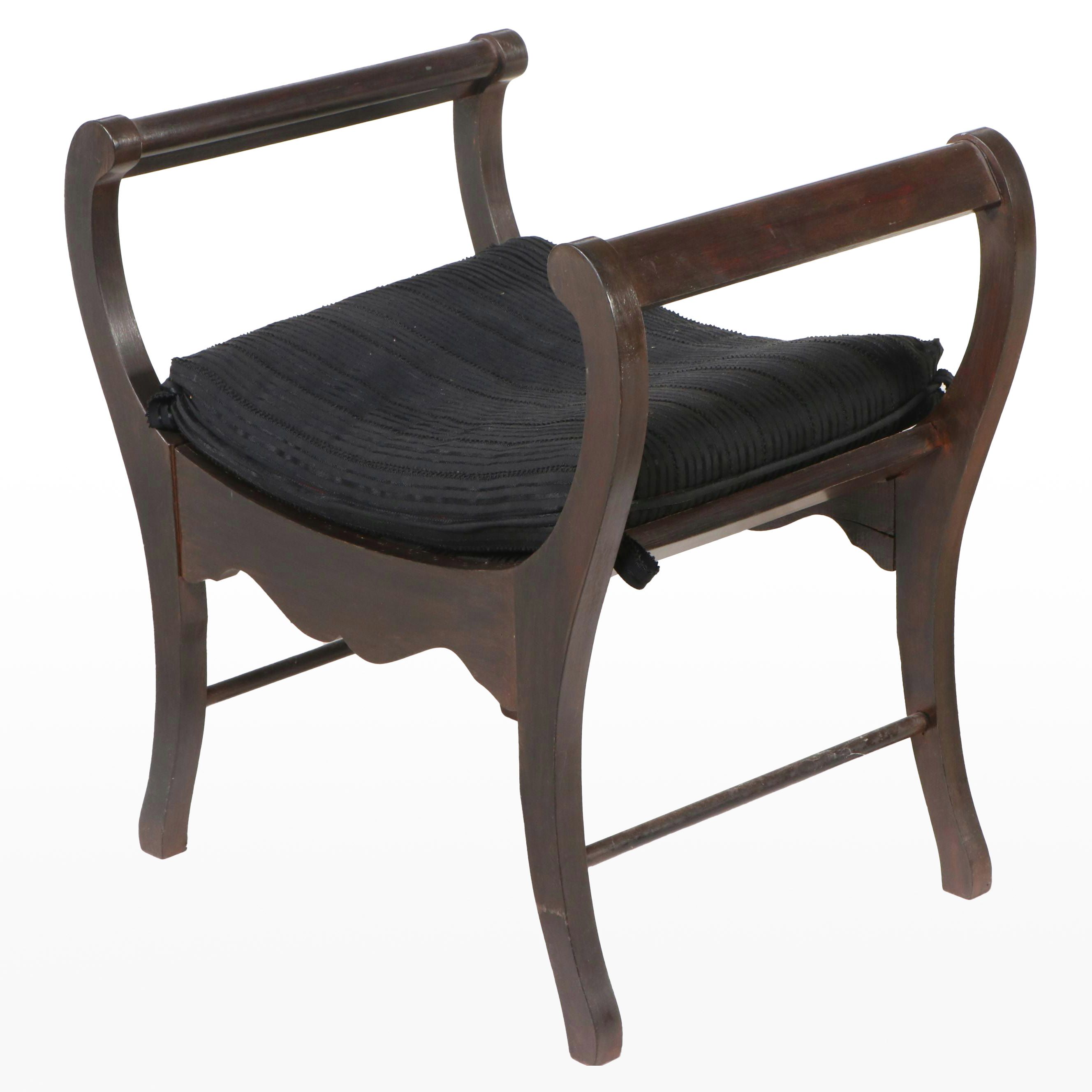 Mahogany Bustle Hall Chair, Early 20th Century