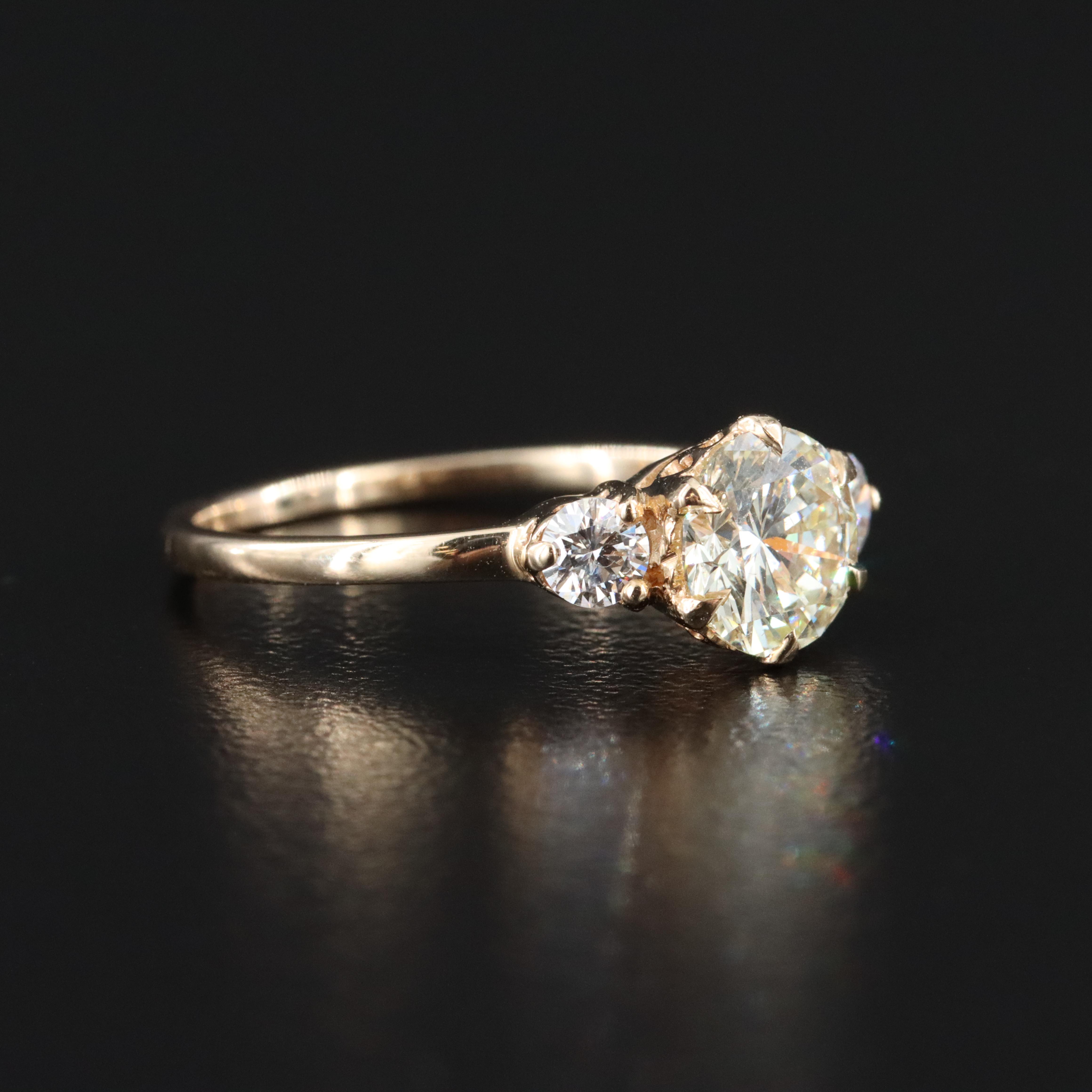 14K 1.17 CTW Diamond Ring