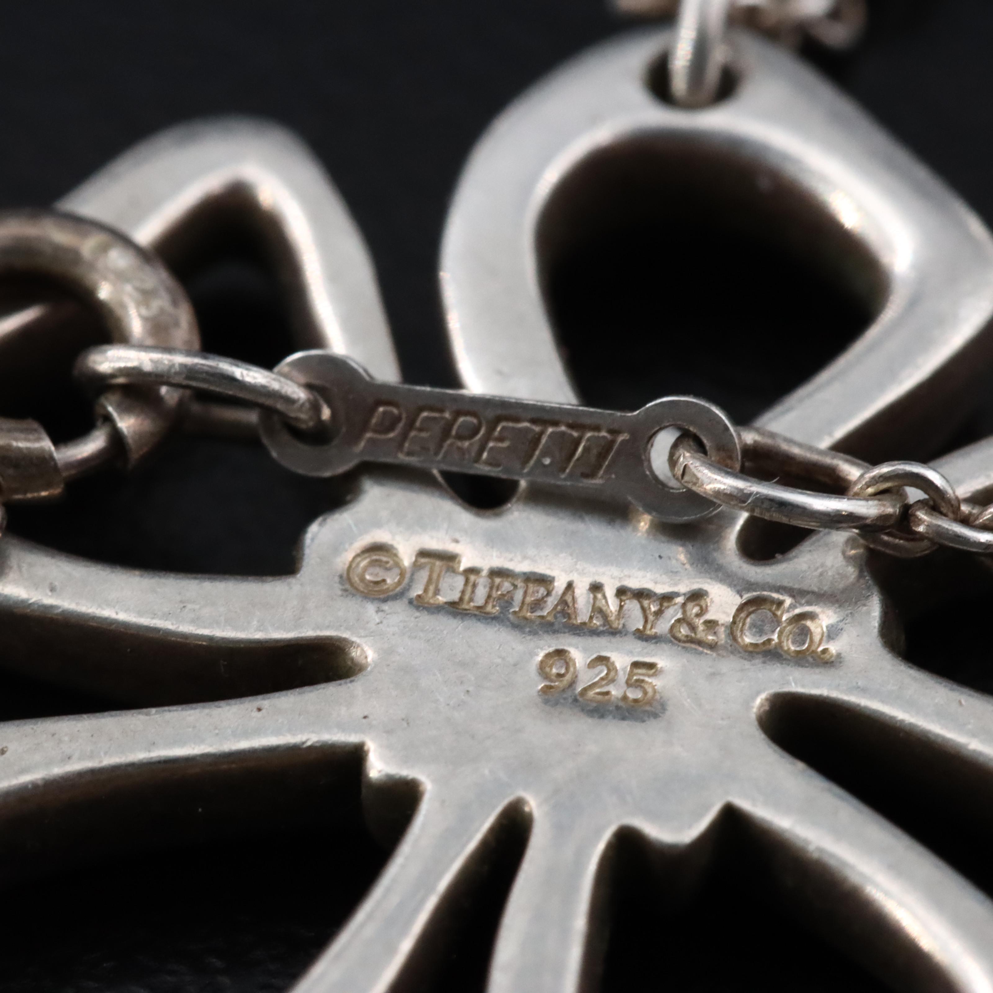 Elsa Peretti for Tiffany & Co. Sterling Flower Necklace