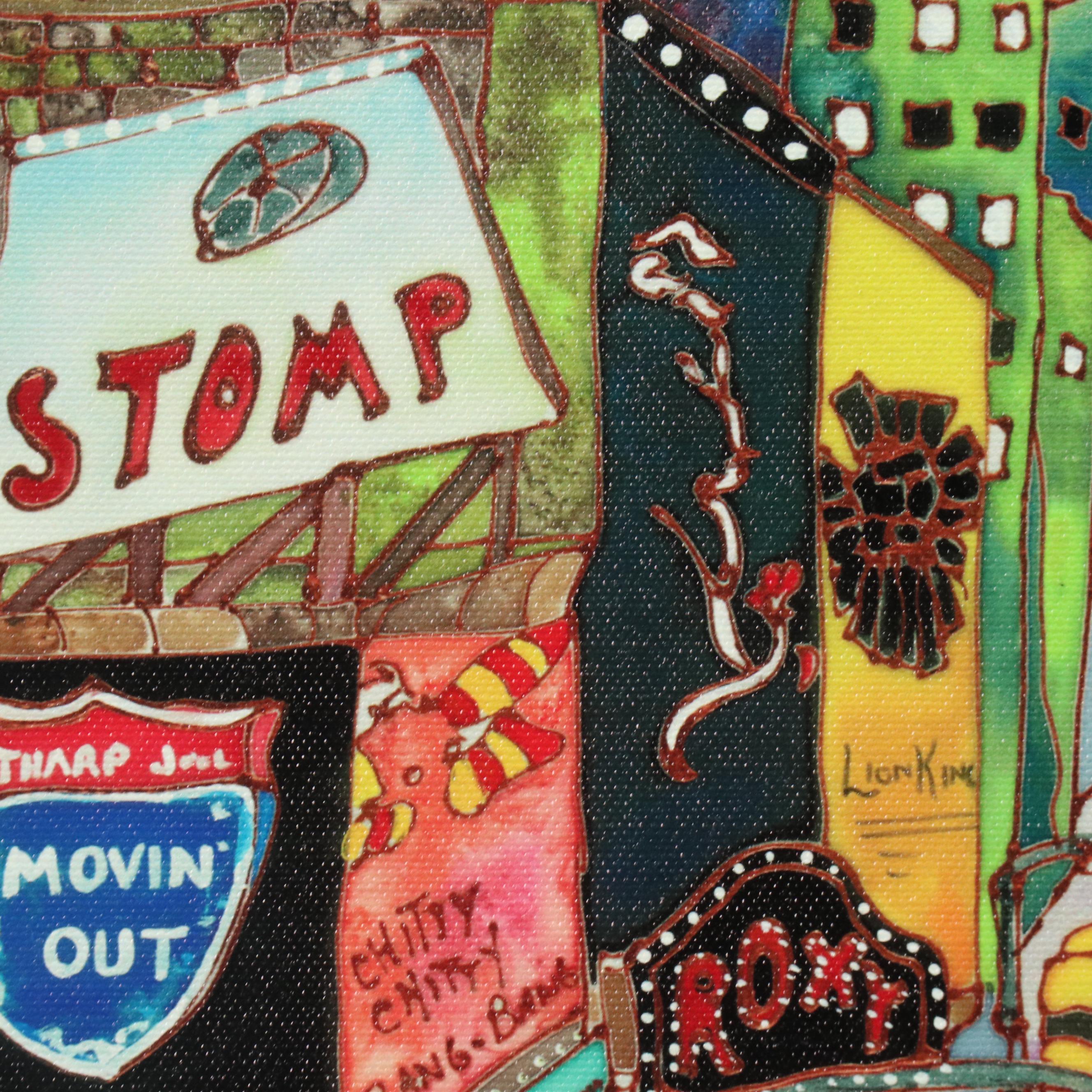 Linnea Pergola New York Giclée "A Horse in Times Square"