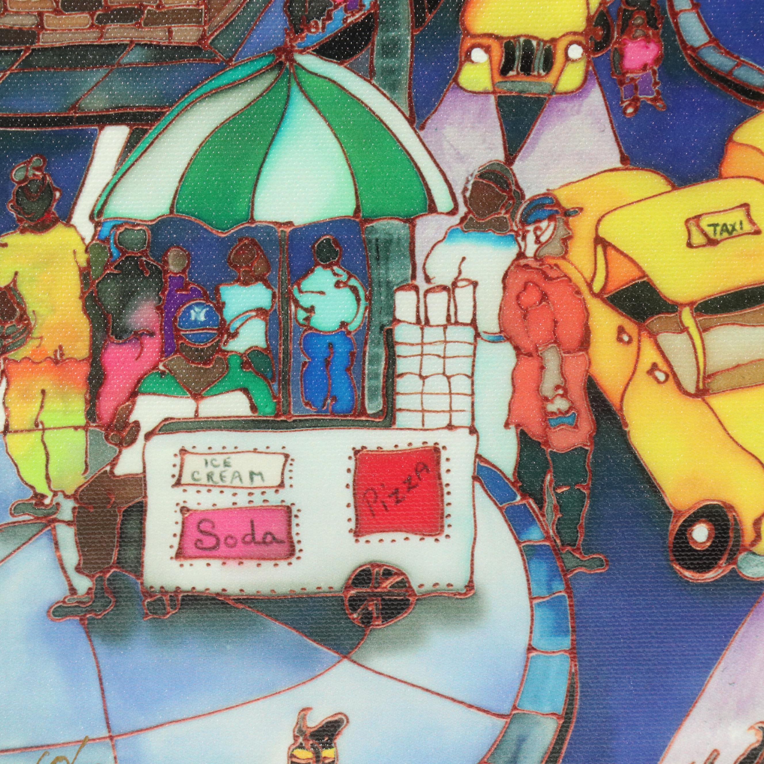 Linnea Pergola New York Giclée "A Horse in Times Square"