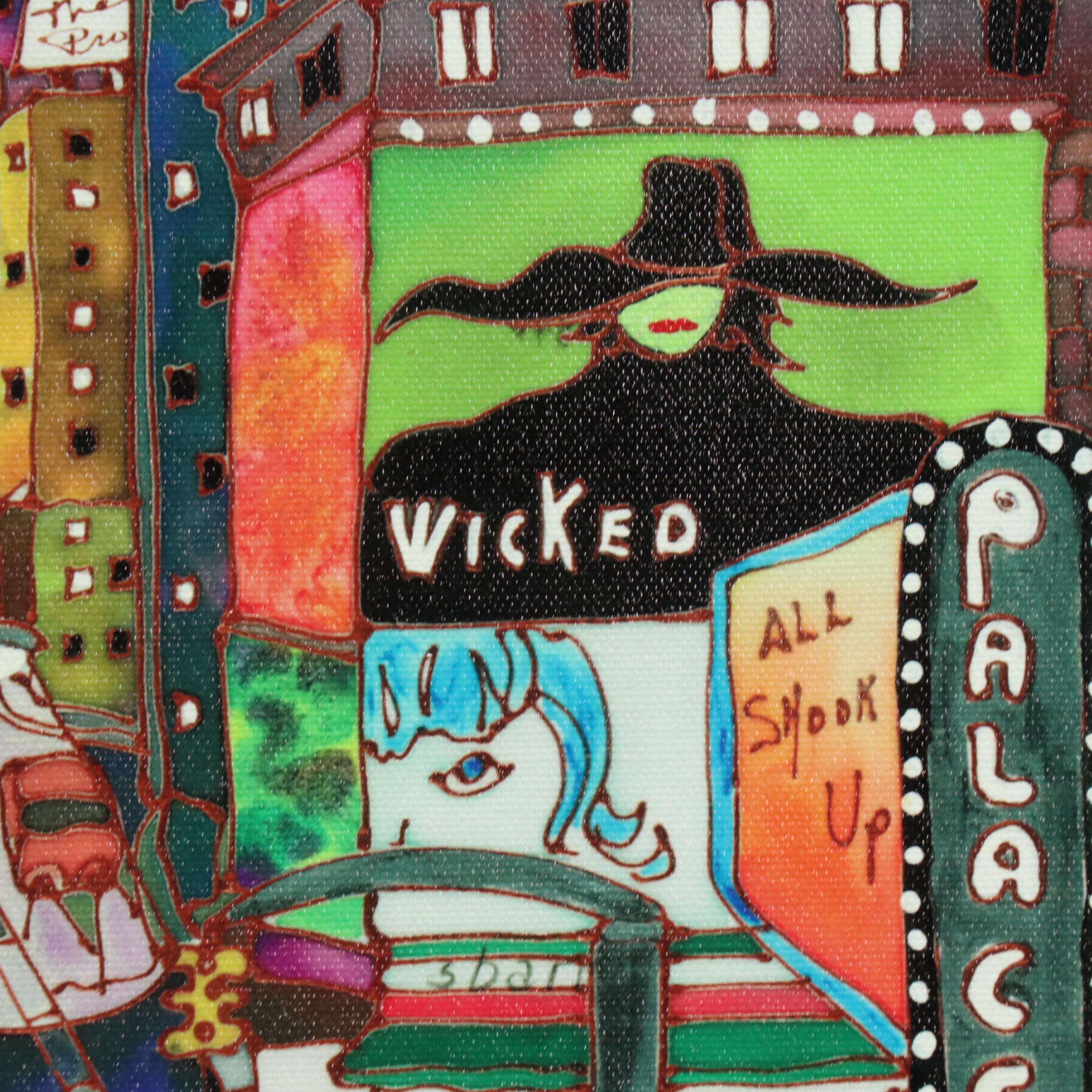 Linnea Pergola New York Giclée "A Horse in Times Square"