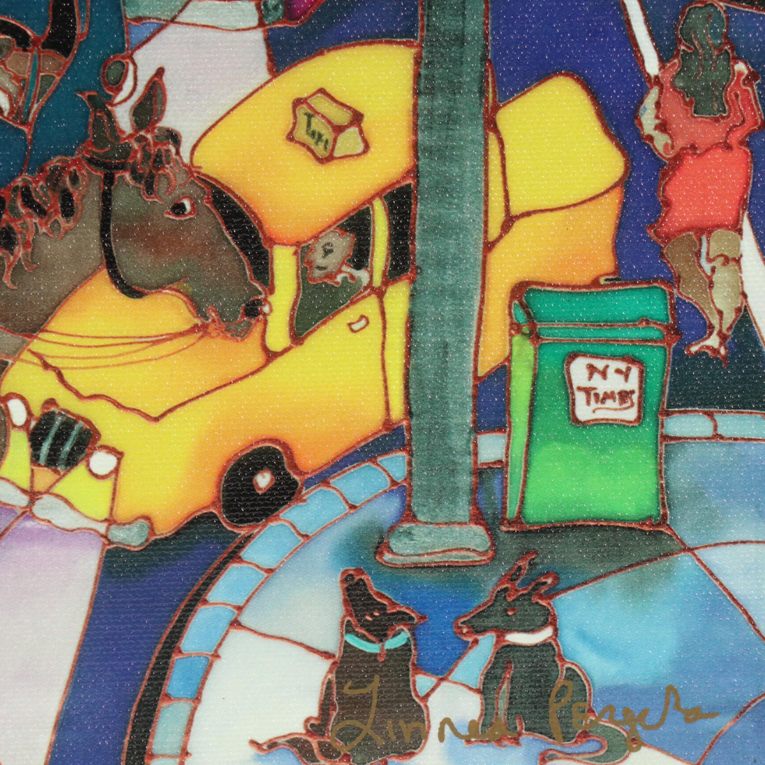 Linnea Pergola New York Giclée "A Horse in Times Square"